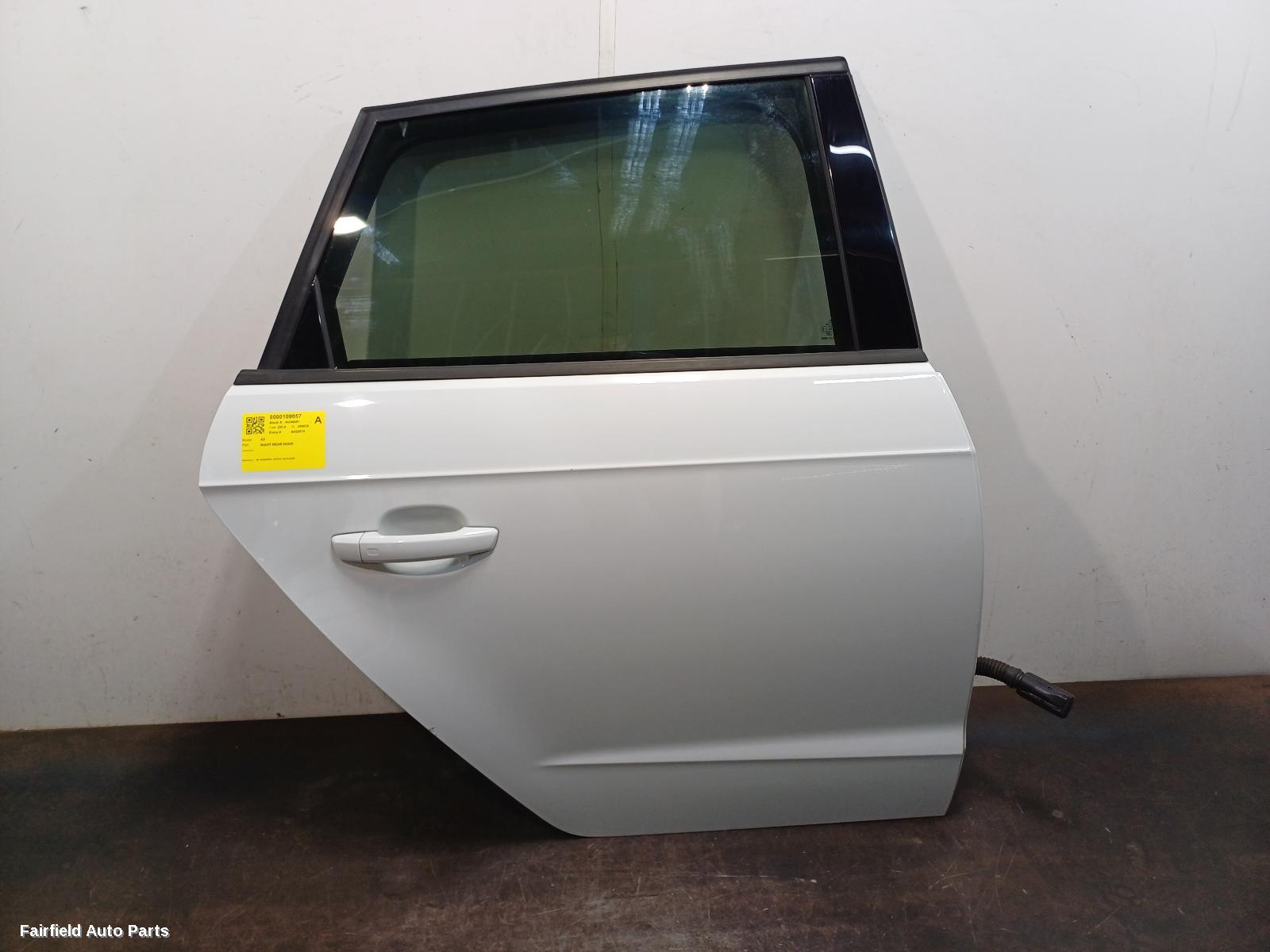 2013-2020 Audi A3 Right Rear Door Sliding