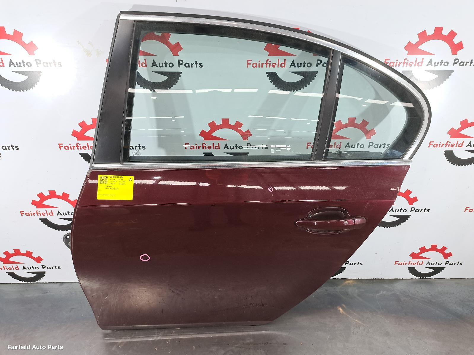 2003-2010 Bmw 5 Series Left Rear Door Sliding