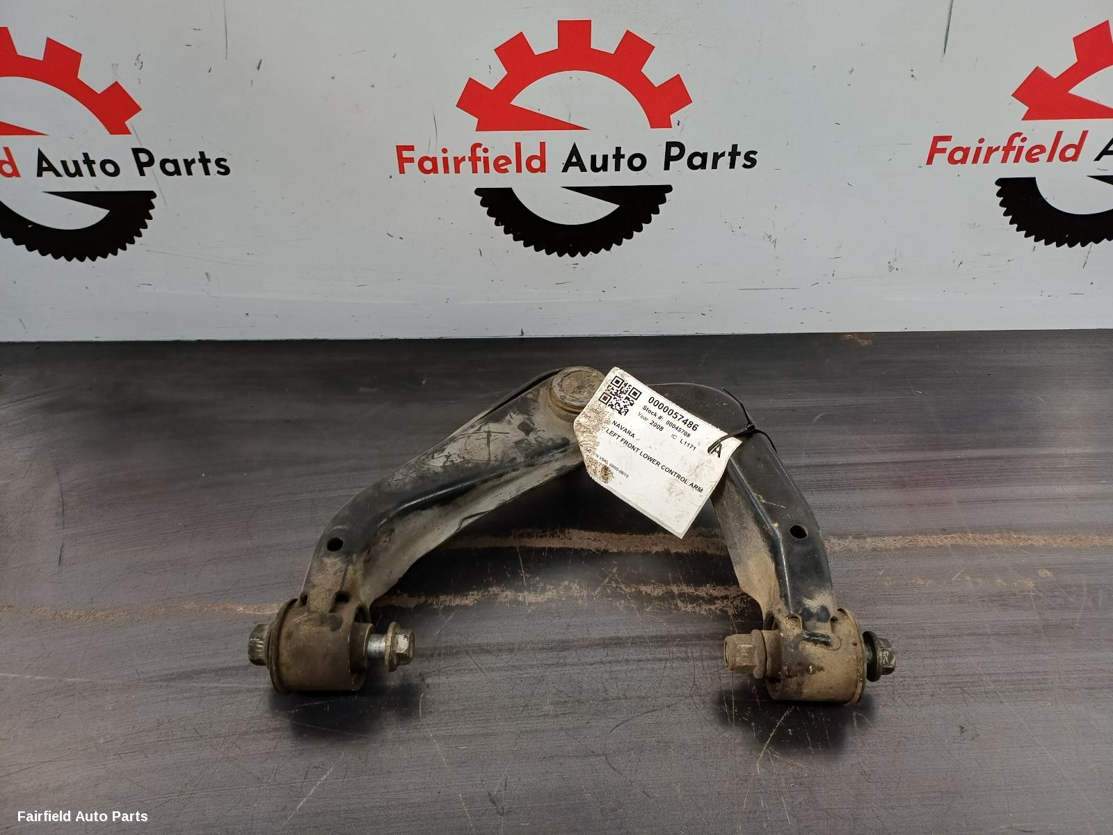 2005-2015 Nissan Navara Left Front Lower Control Arm