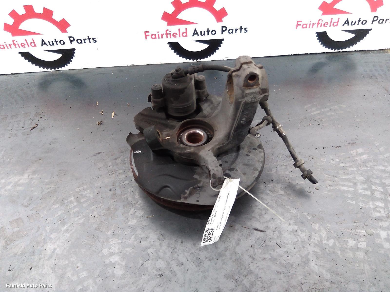 2010-2017 Volkswagen Polo Right Front Hub Assembly