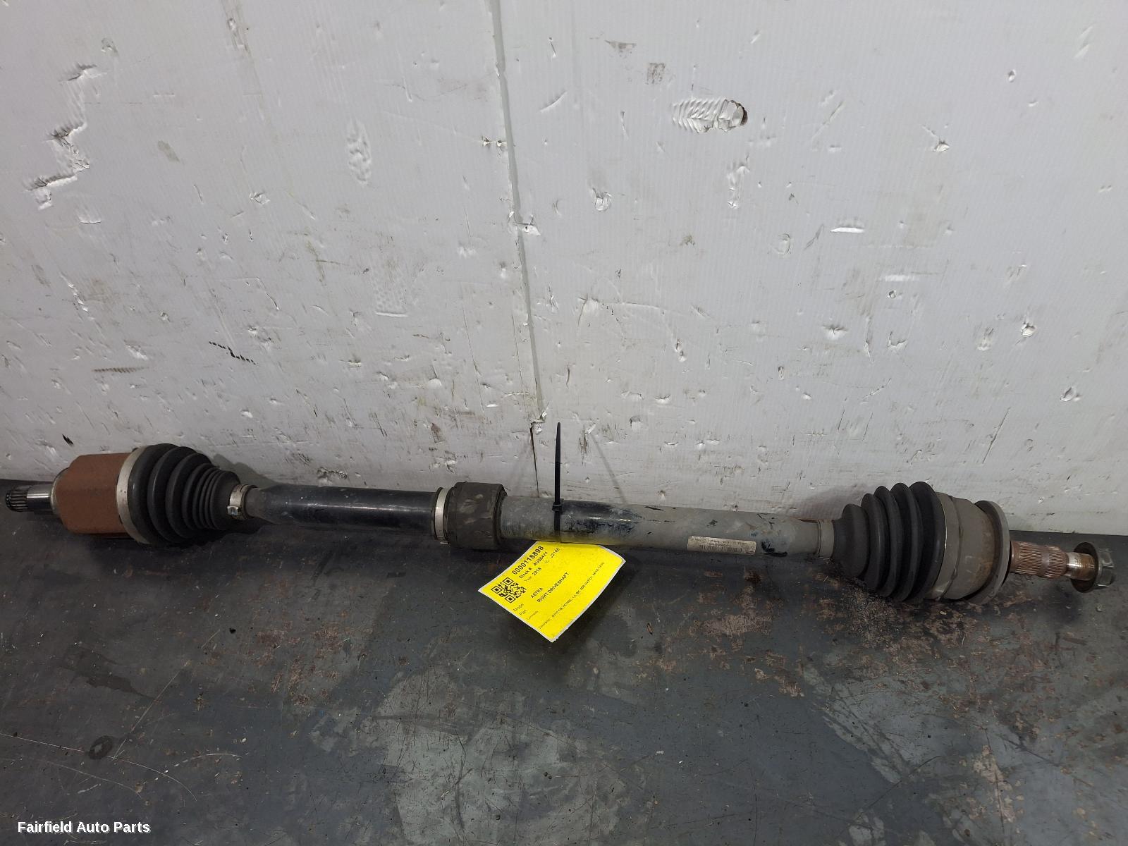 2016-2020 Holden Astra Right Driveshaft