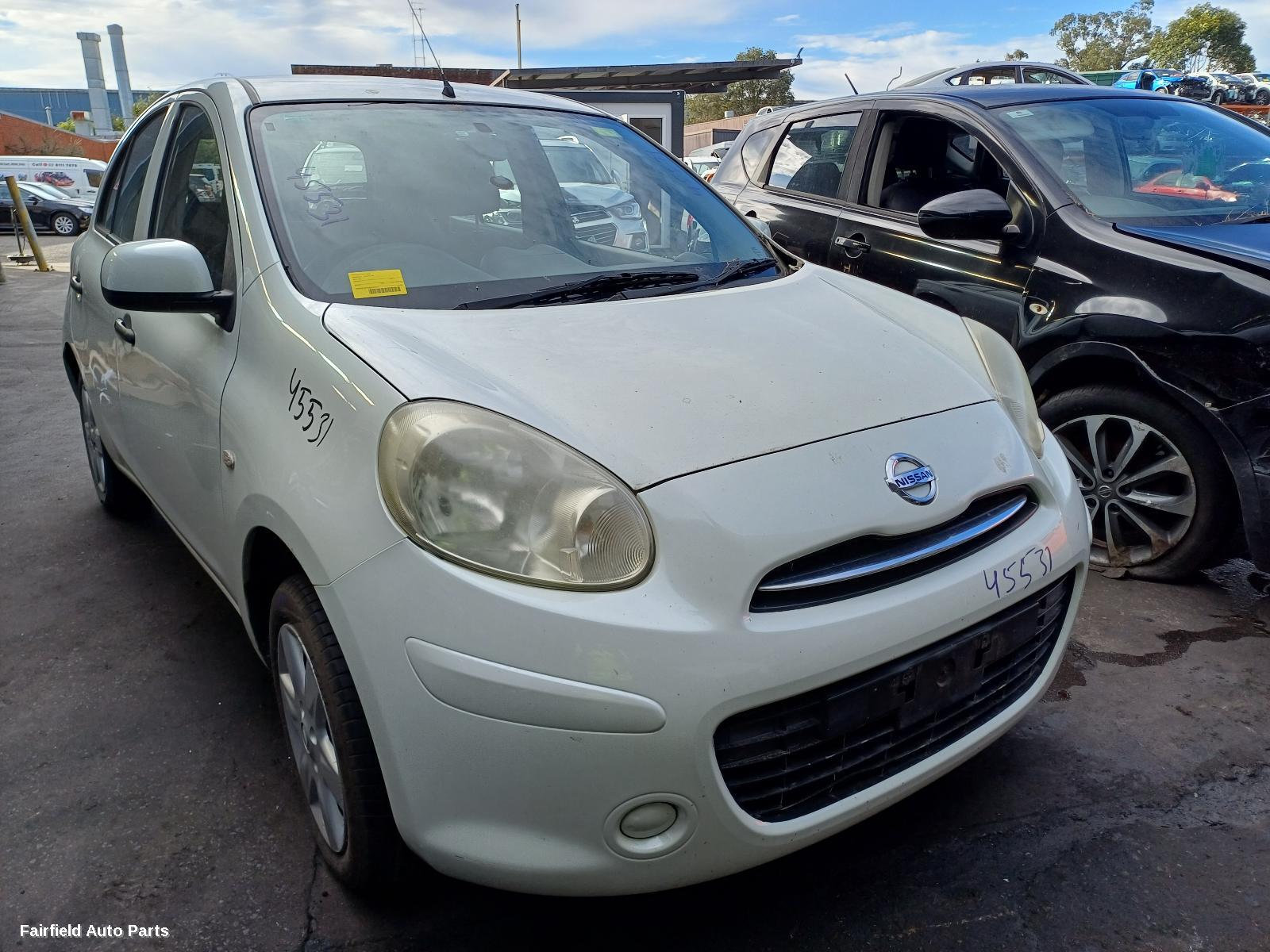 2011 Nissan Micra Left Headlamp