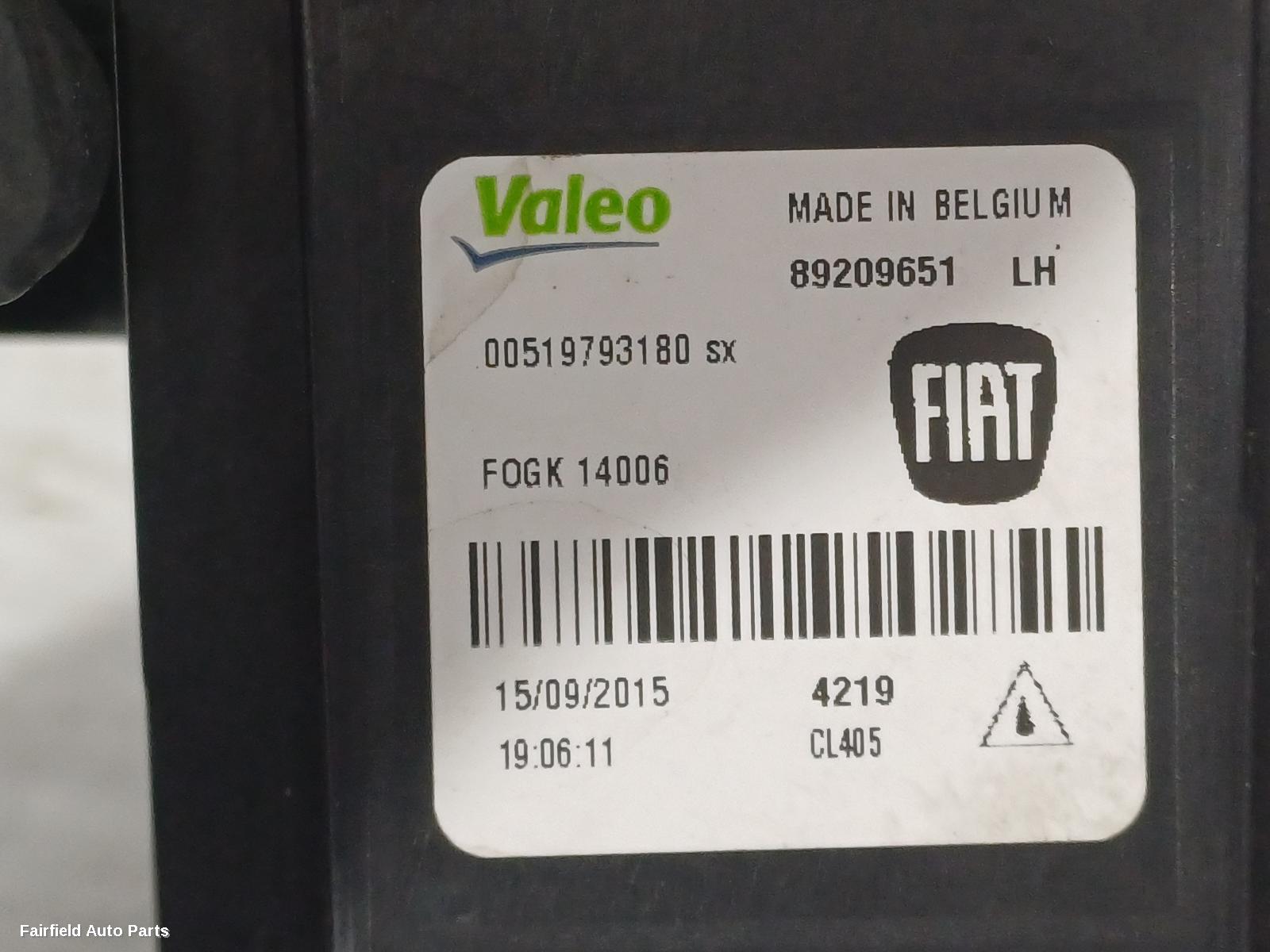 2015-2021 Fiat 500x Left Indicator Fog Side