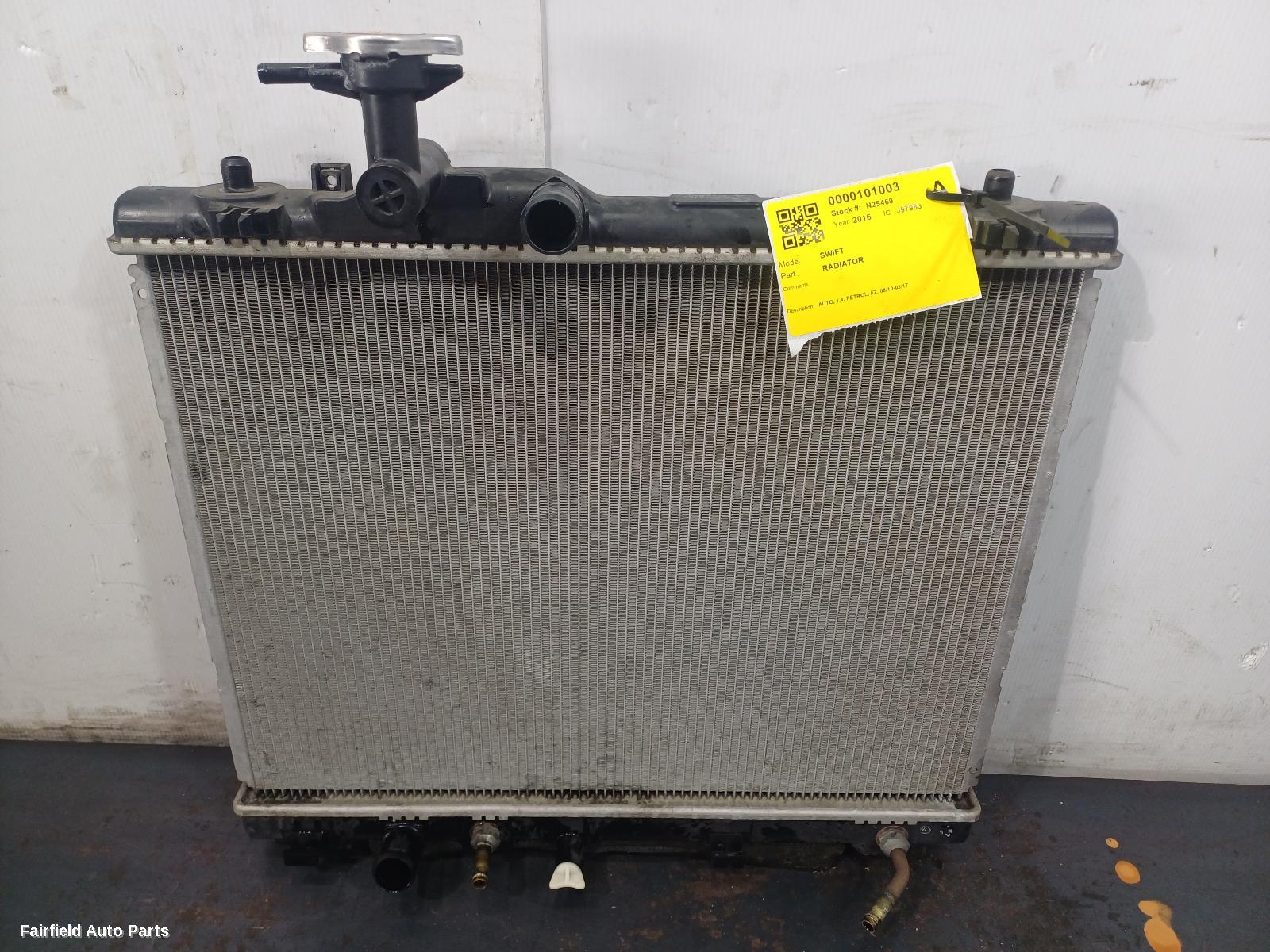 2010-2017 Suzuki Swift Radiator