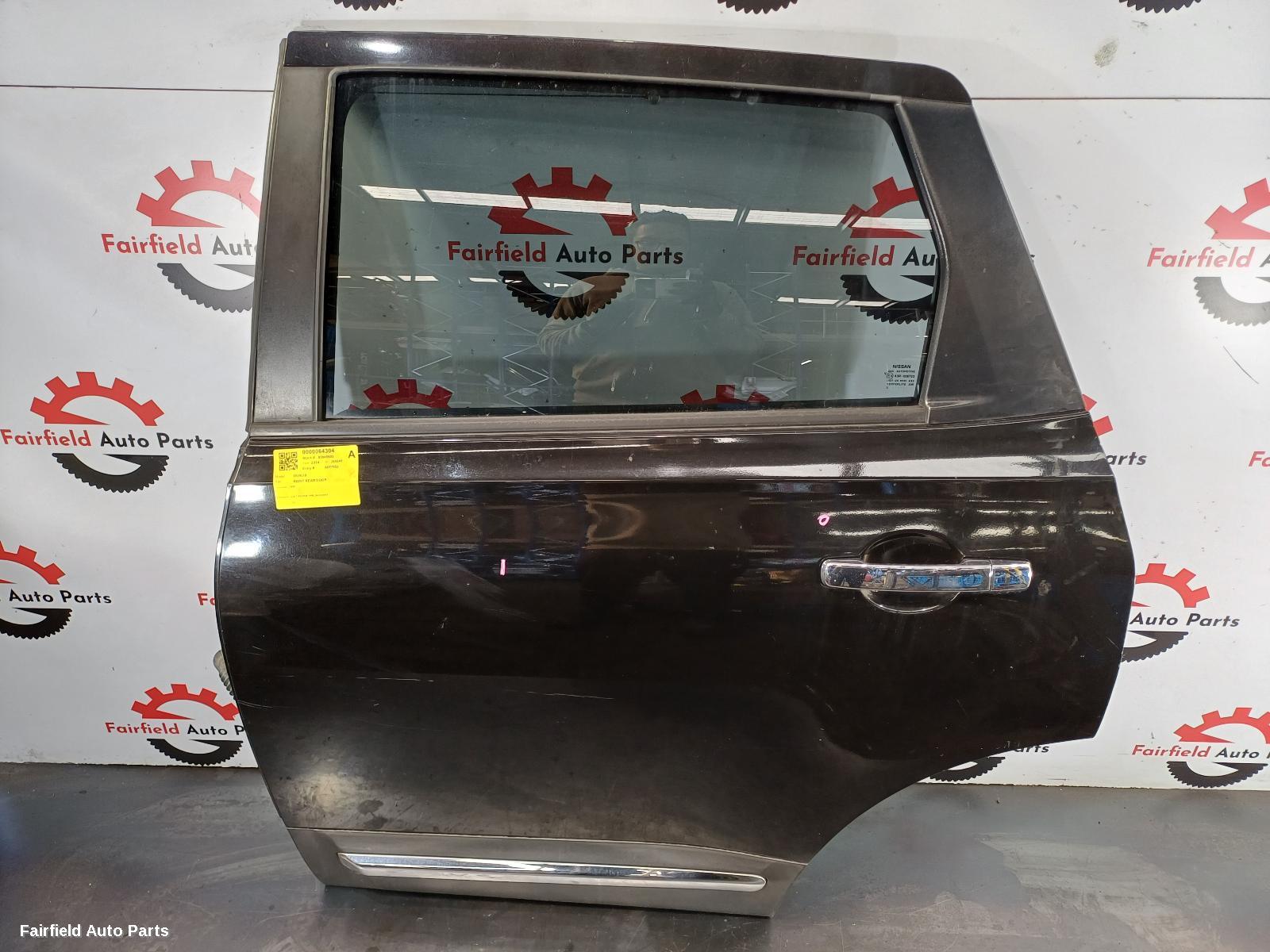 2010-2014 Nissan Dualis Right Rear Door Sliding