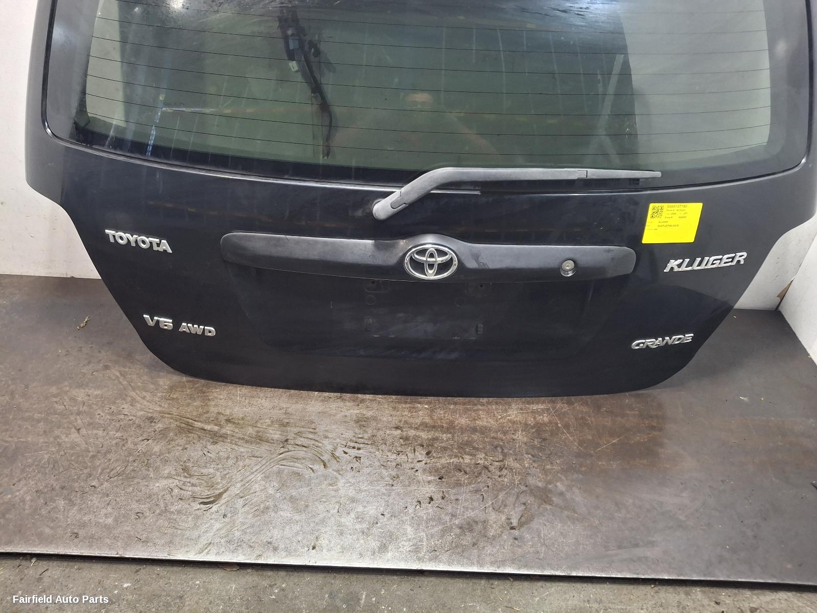 2001-2007 Toyota Kluger Bootlid Tailgate