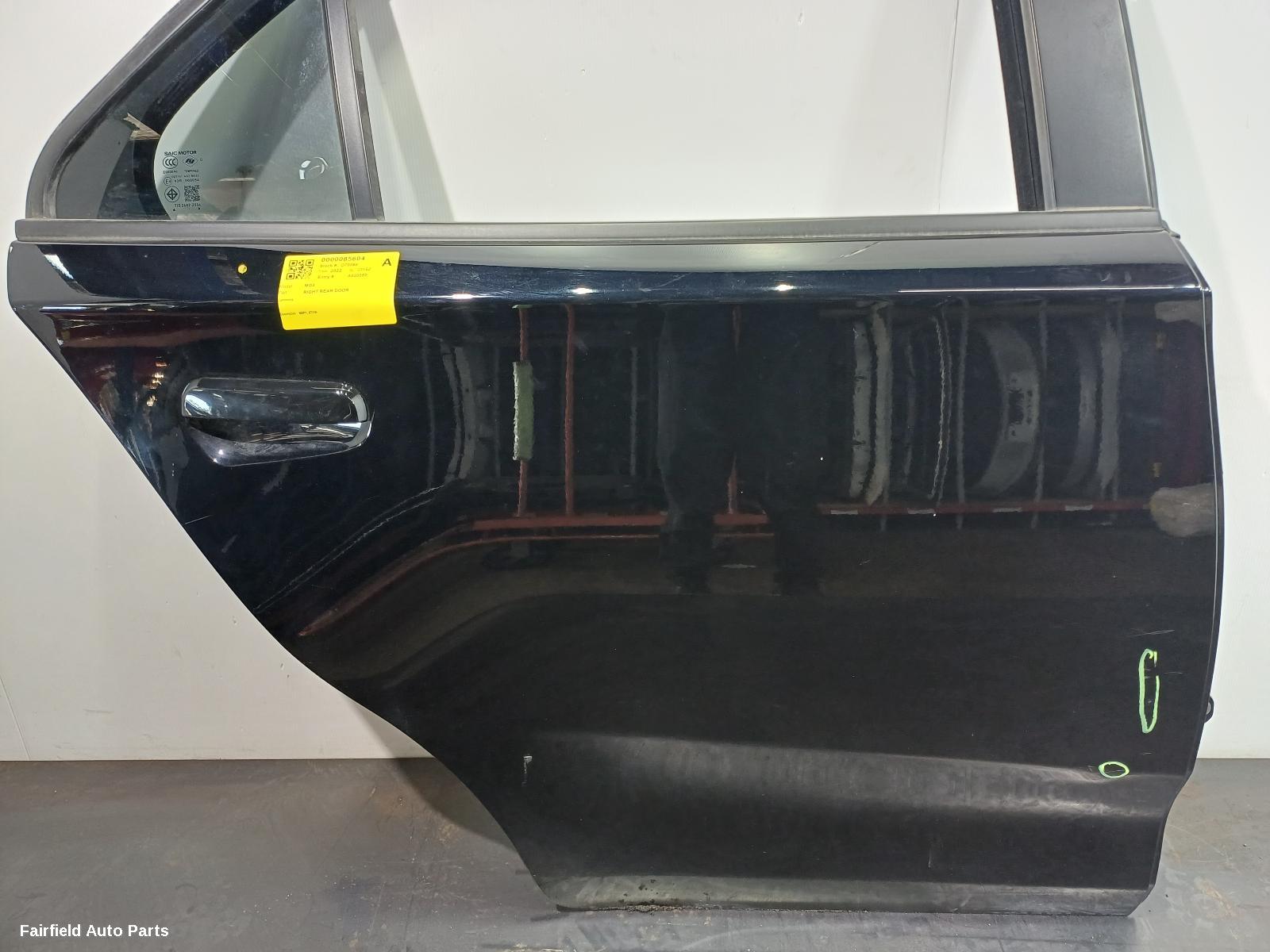 2016-2024 Mg Mg3 Right Rear Door Sliding