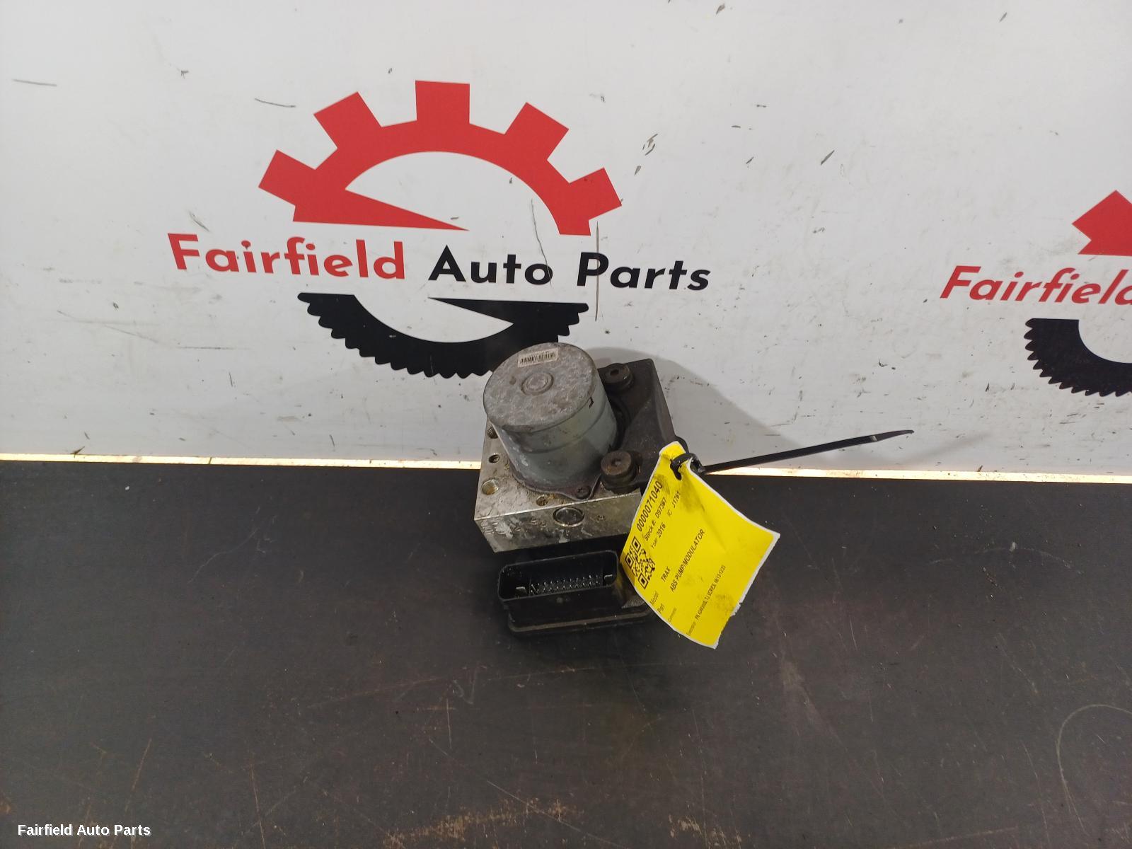 2013-2020 Holden Trax Abs Pump Modulator