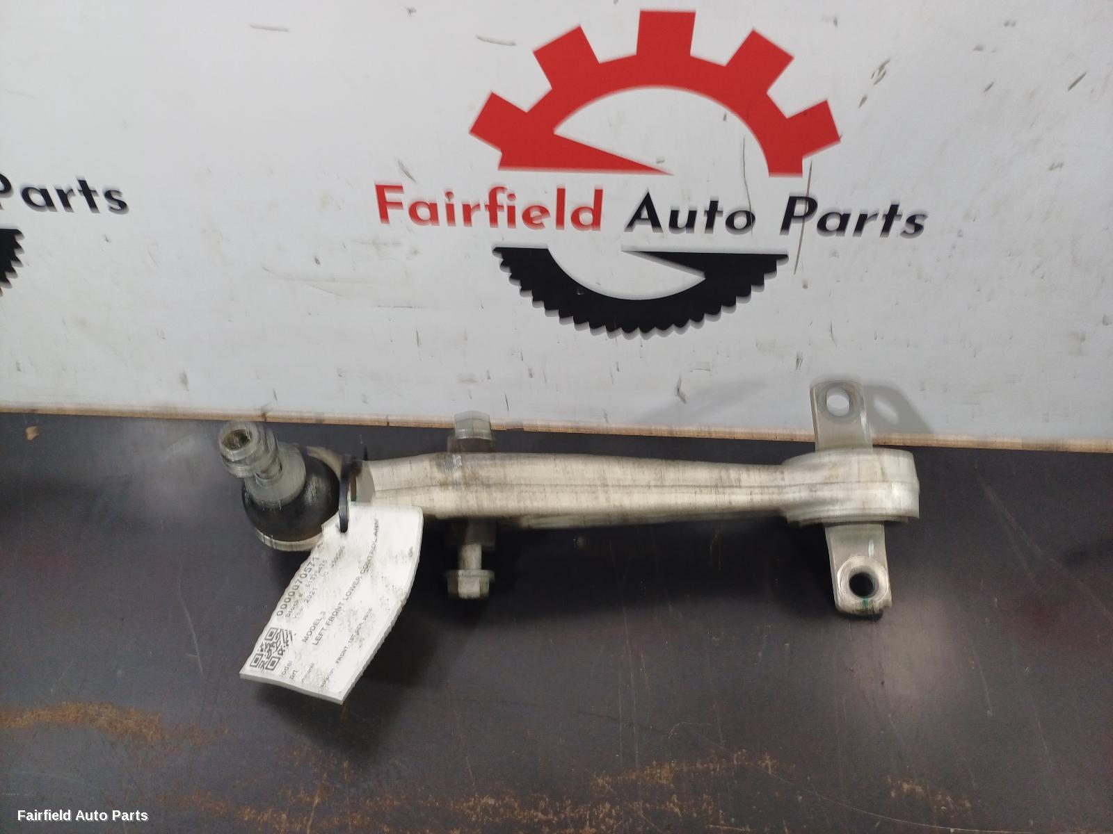 2019-2024 Tesla Model 3 Left Front Lower Control Arm