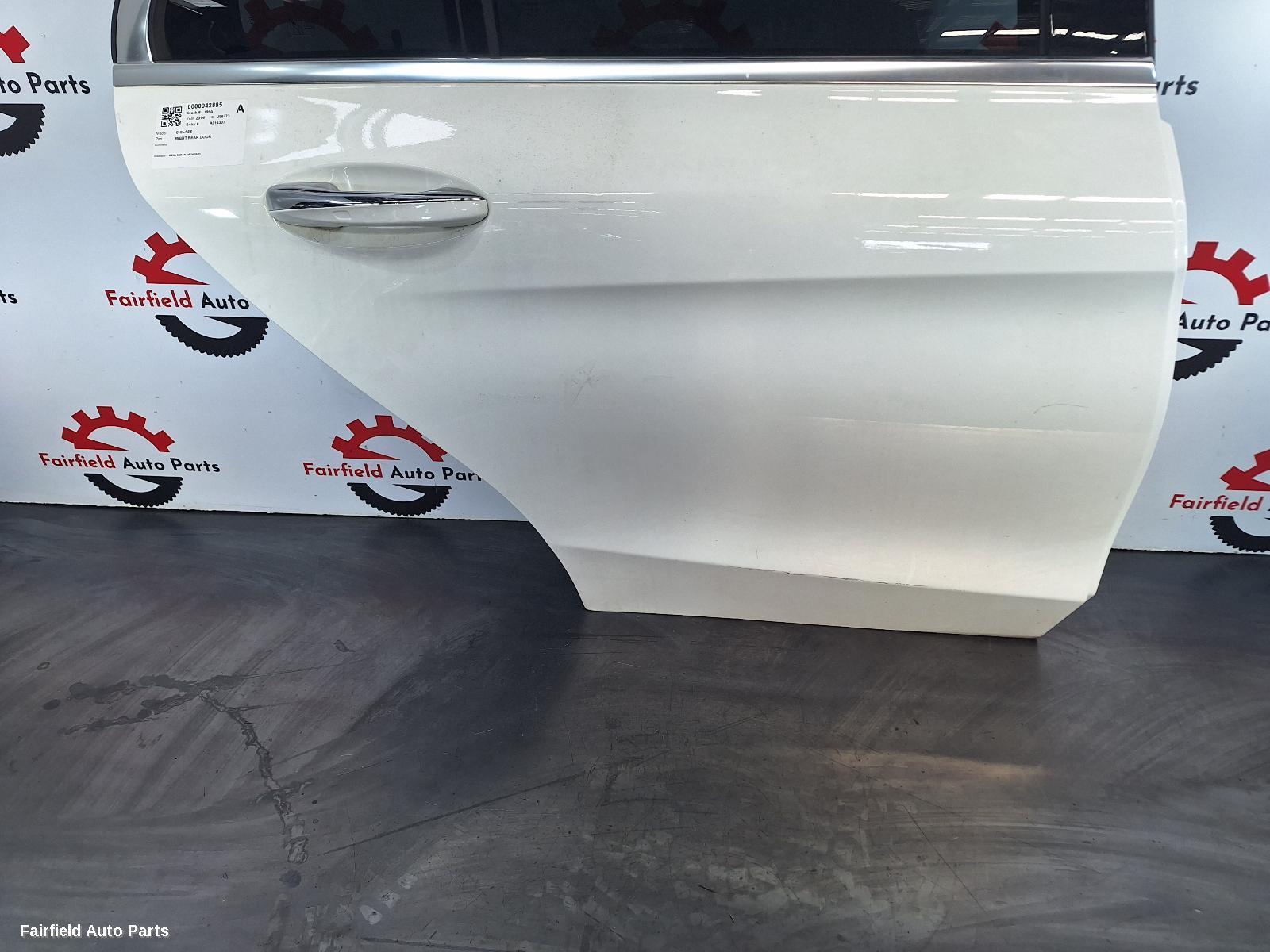 2014-2021 Mercedes C Class Right Rear Door Sliding