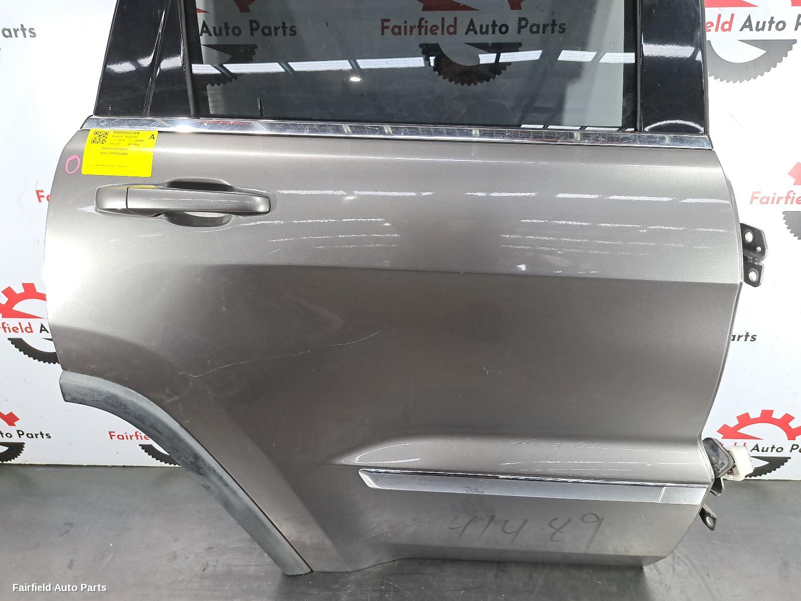 2010-2013 Jeep Grandcherokee Right Rear Door Sliding