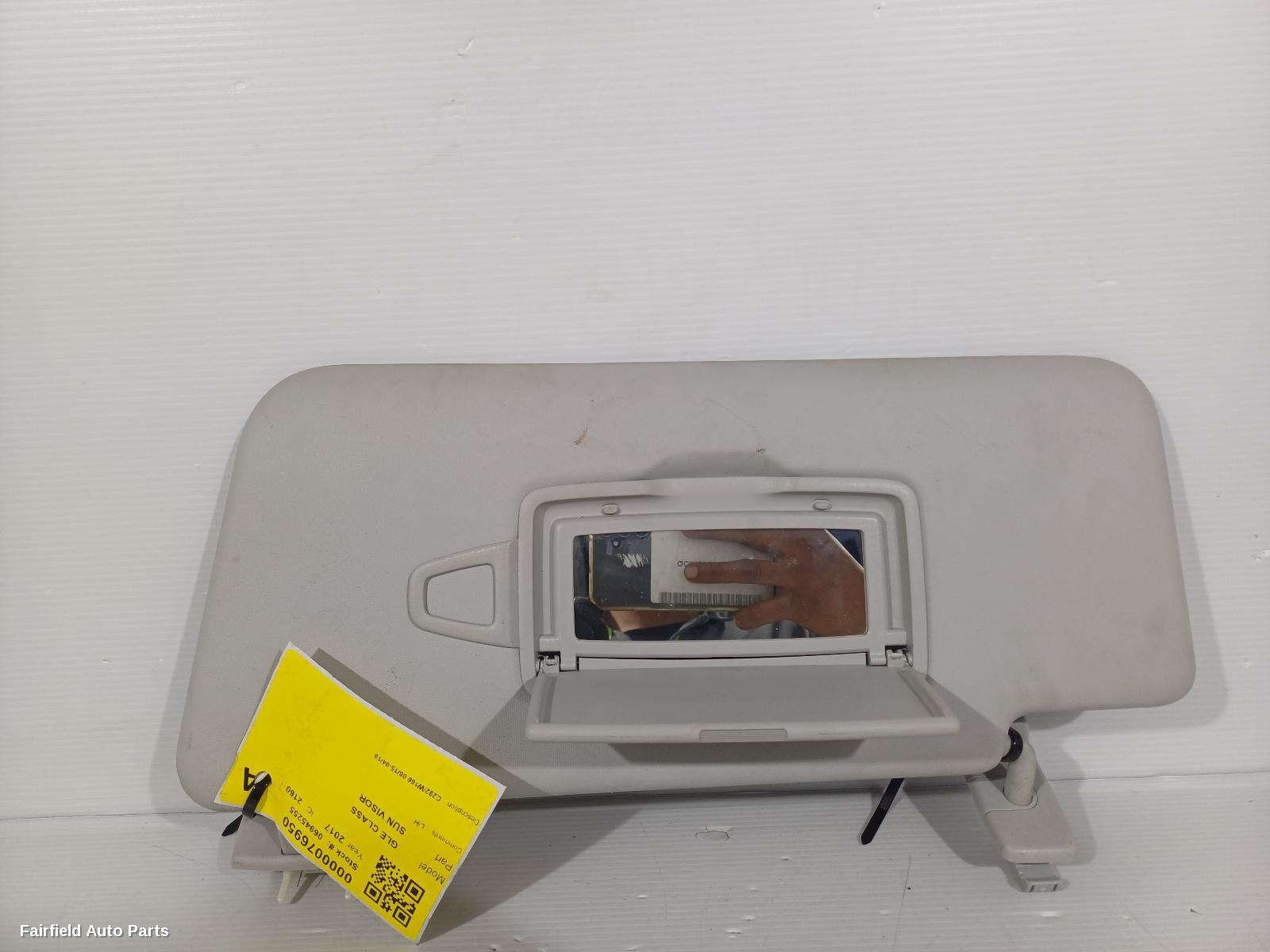 2015-2019 Mercedes Gle Class Sunvisor