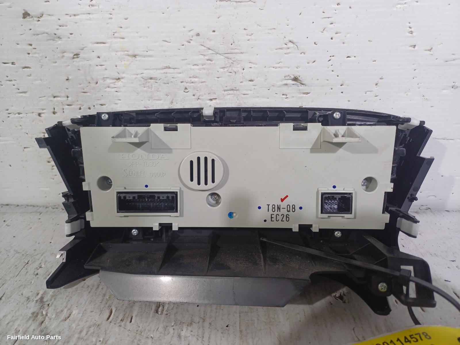 2014-2021 Honda Hrv Heater Ac Controls