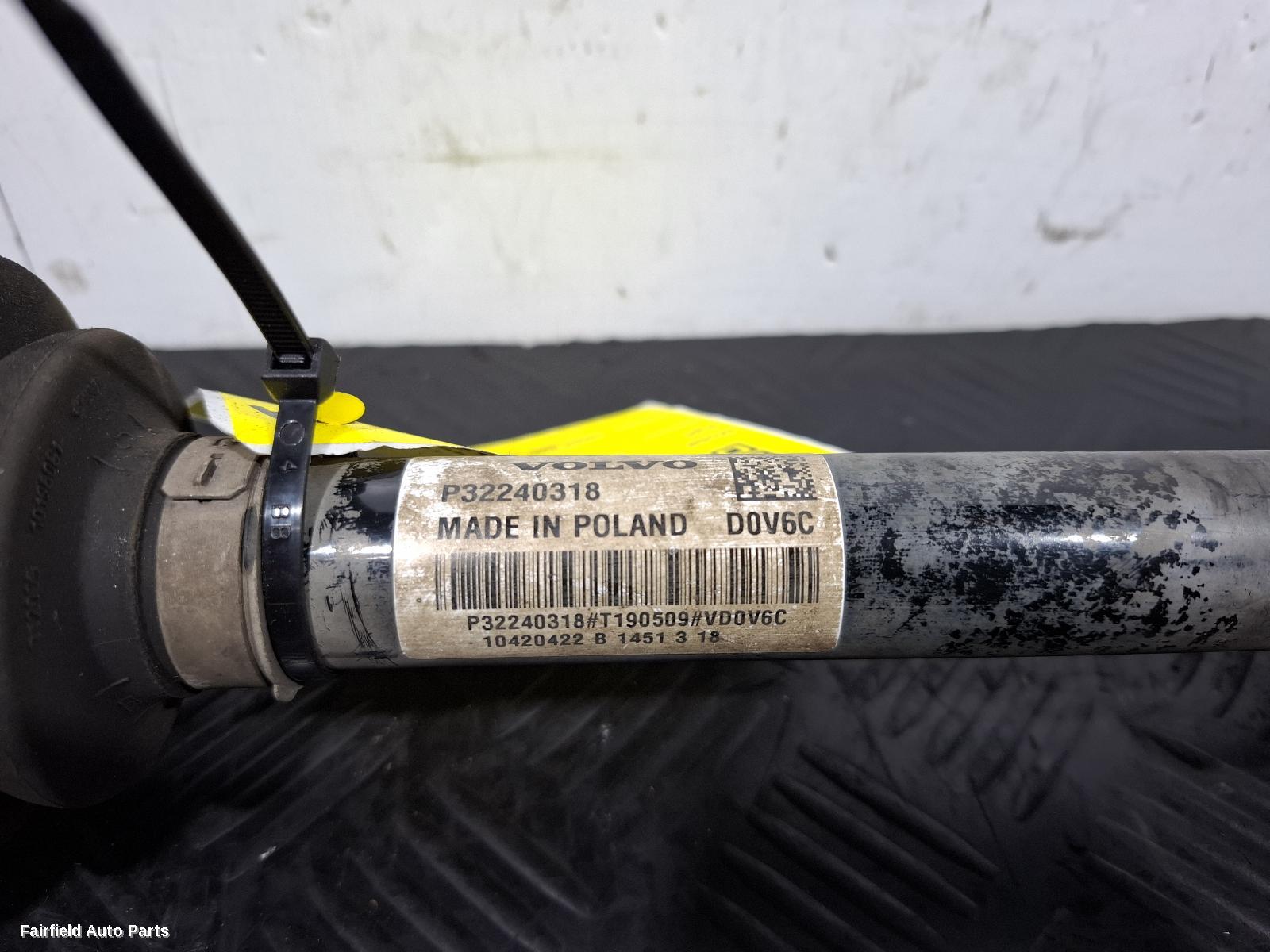 2018-2025 Volvo Xc40 Right Driveshaft
