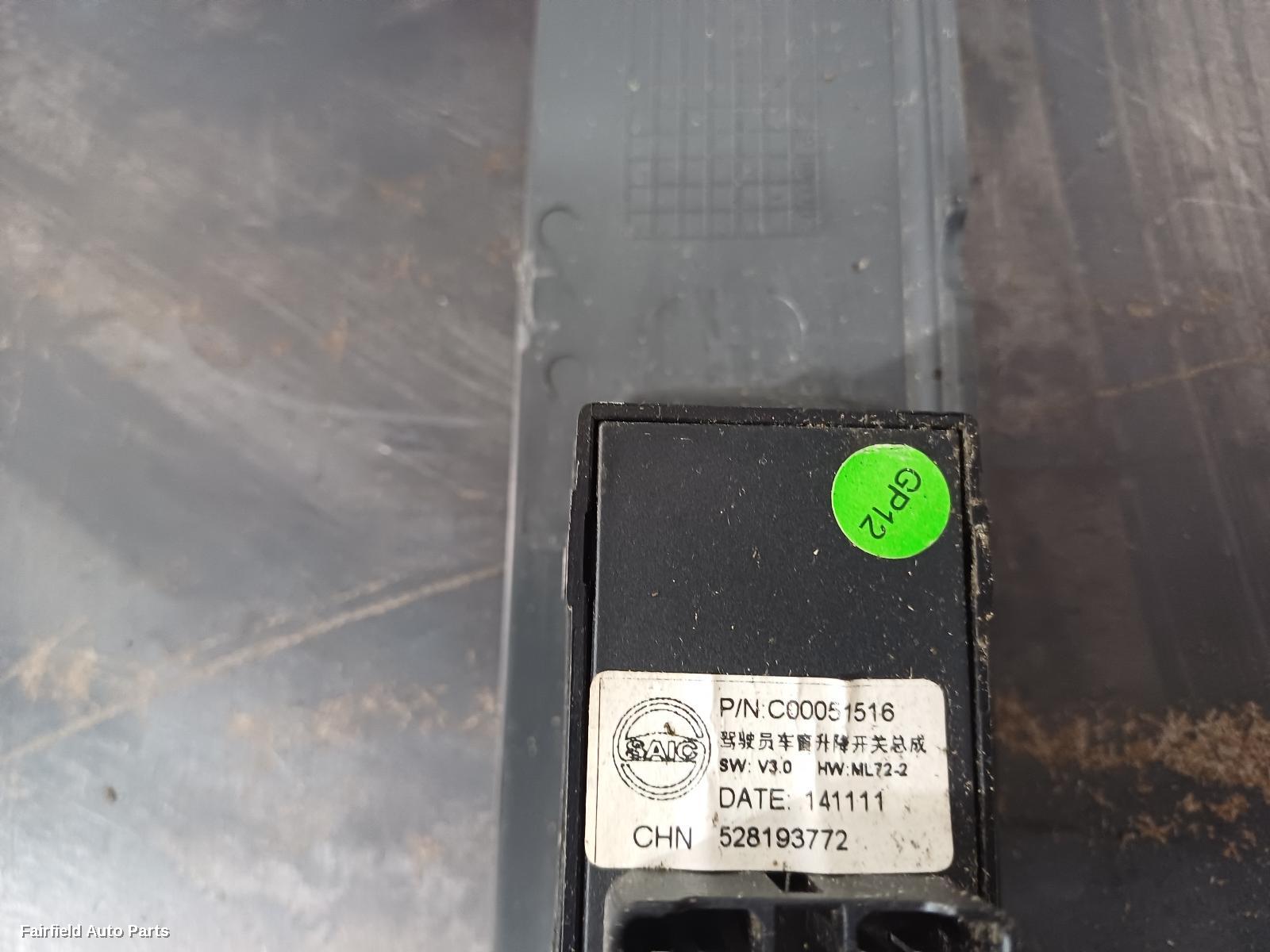 2013-2023 Ldv V80 Pwr Dr Wind Switch