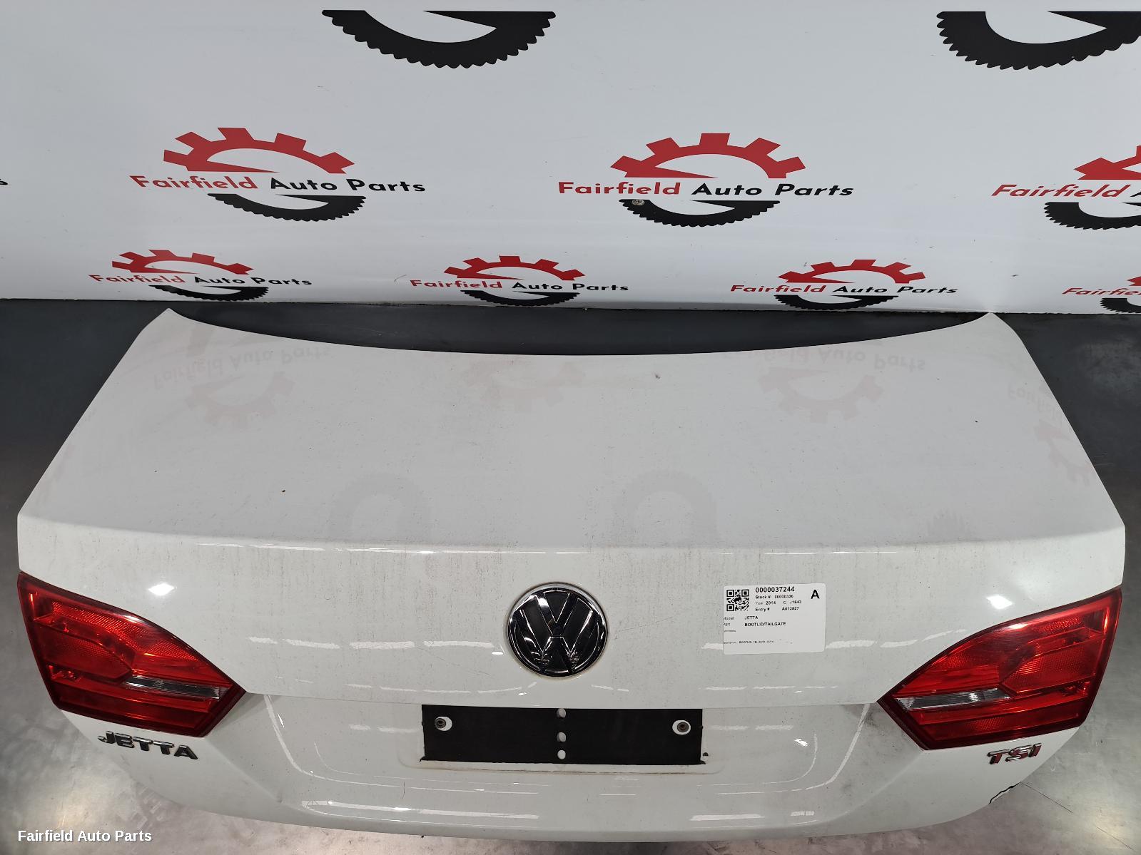2011-2014 Volkswagen Jetta Bootlid Tailgate