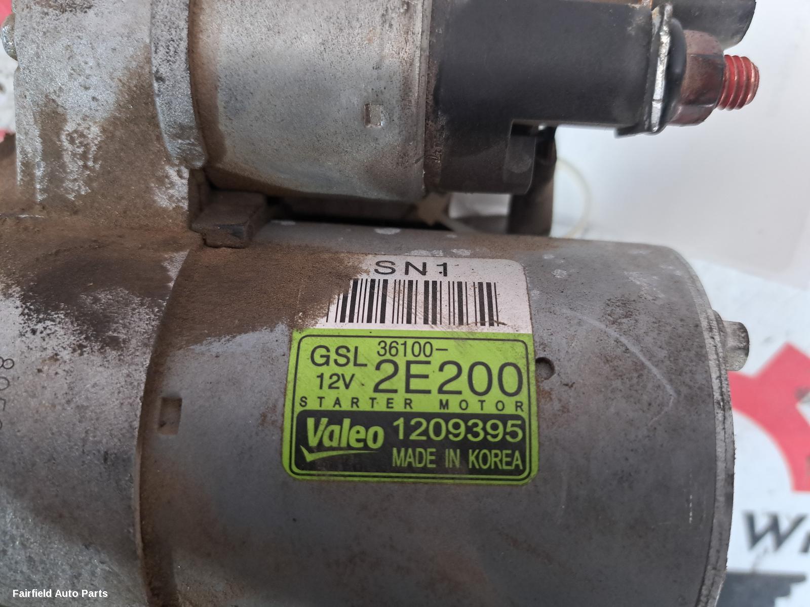 2018 Hyundai Tucson Starter