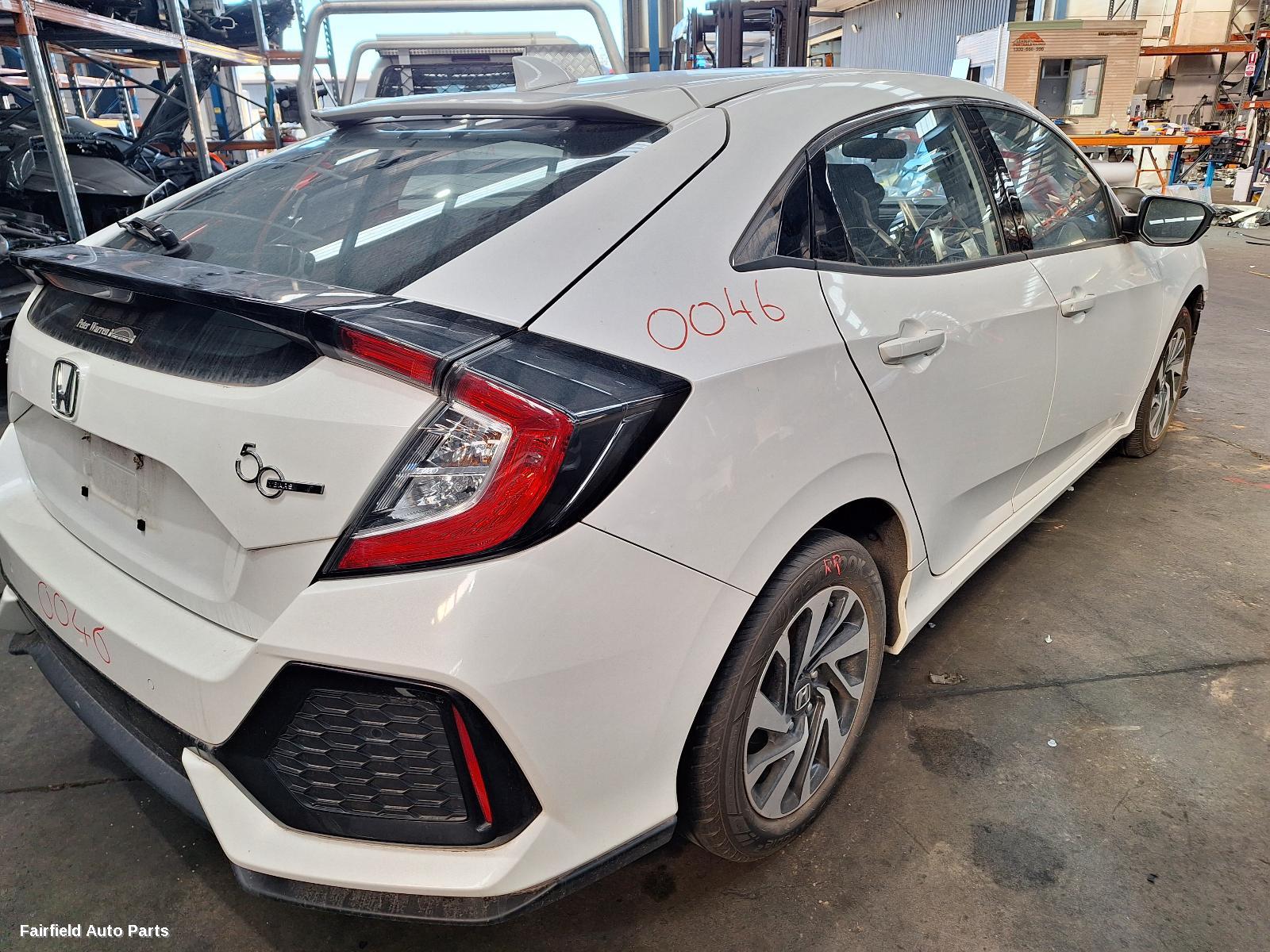 2019 Honda Civic Sunvisor