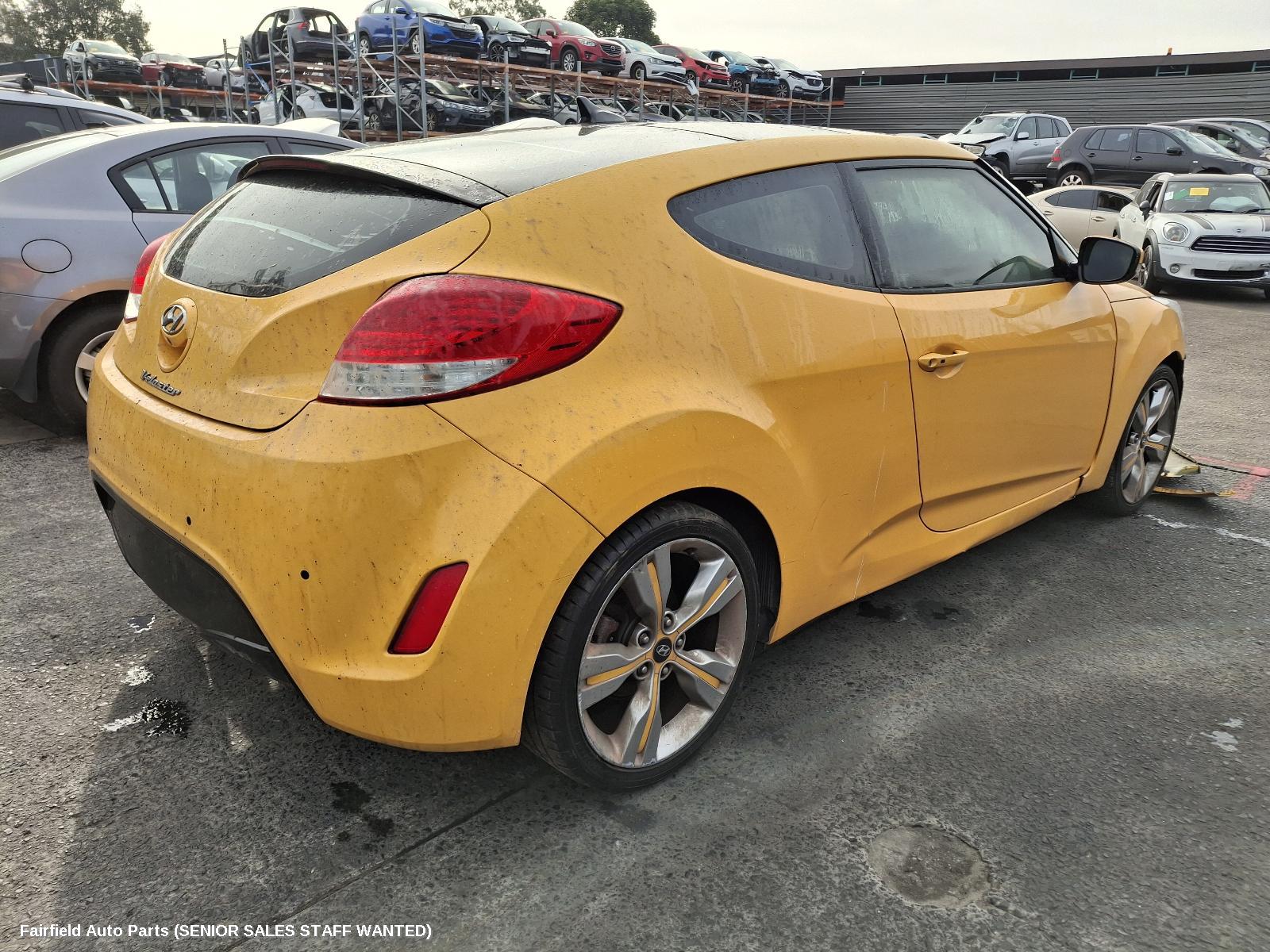 2012 Hyundai Veloster Bootlid Tailgate