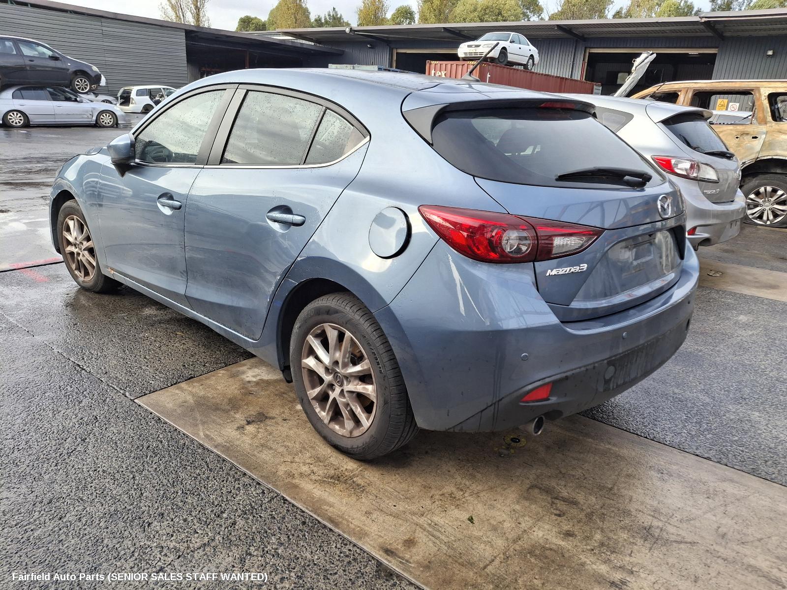 2015 Mazda 3 Left Taillight