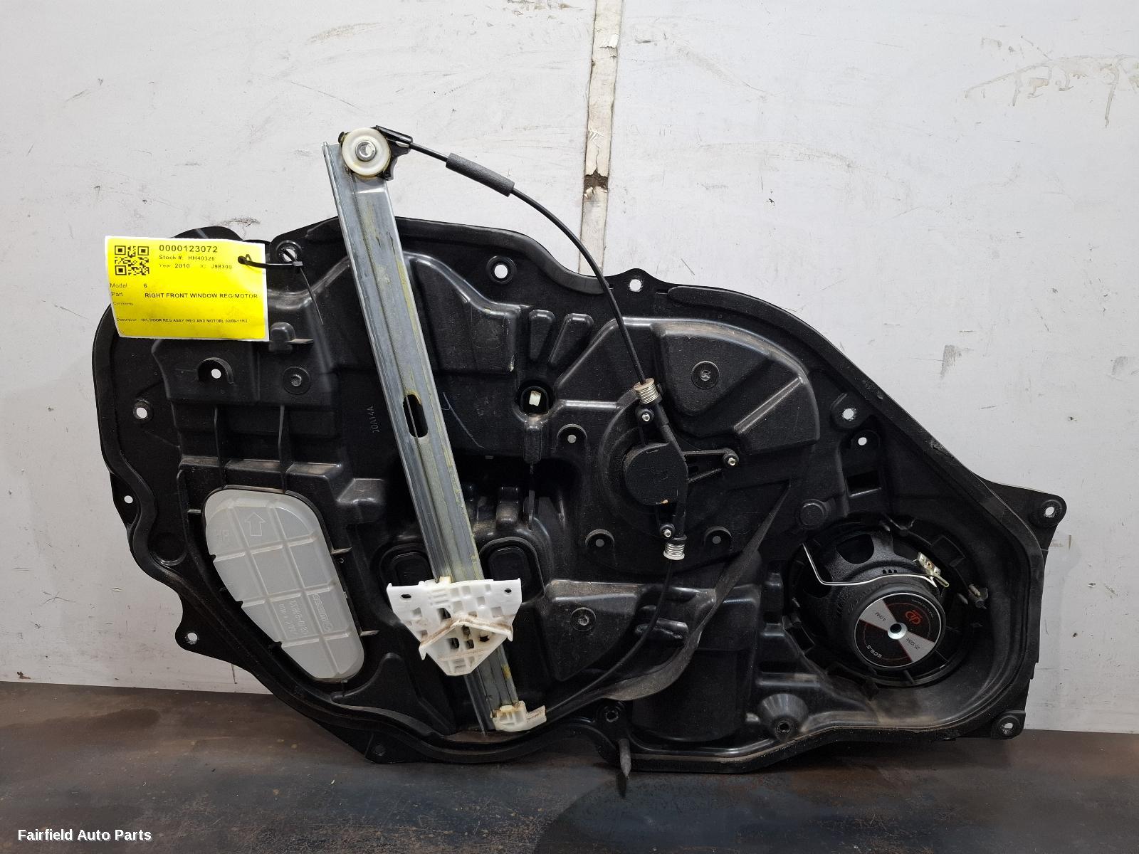 2008-2012 Mazda 6 Right Front Window Reg Motor