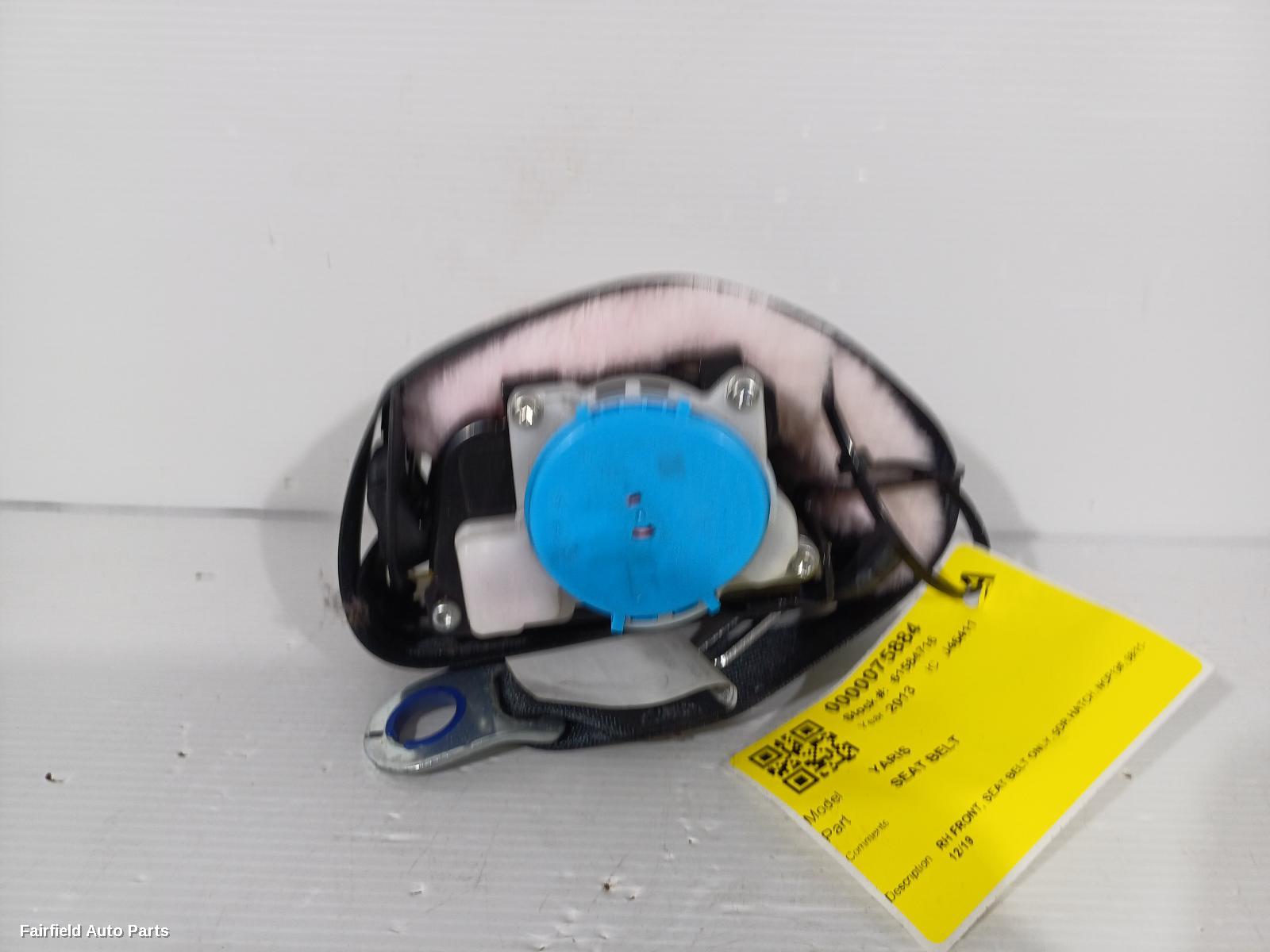 2011-2019 Toyota Yaris Seatbelt Stalk