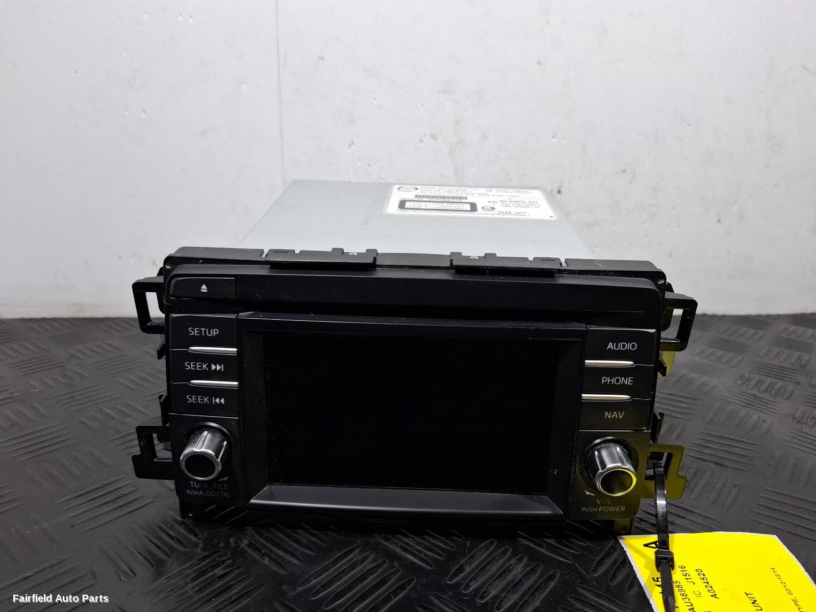 2012-2014 Mazda Cx5 Radio Cd Dvd Sat Tv