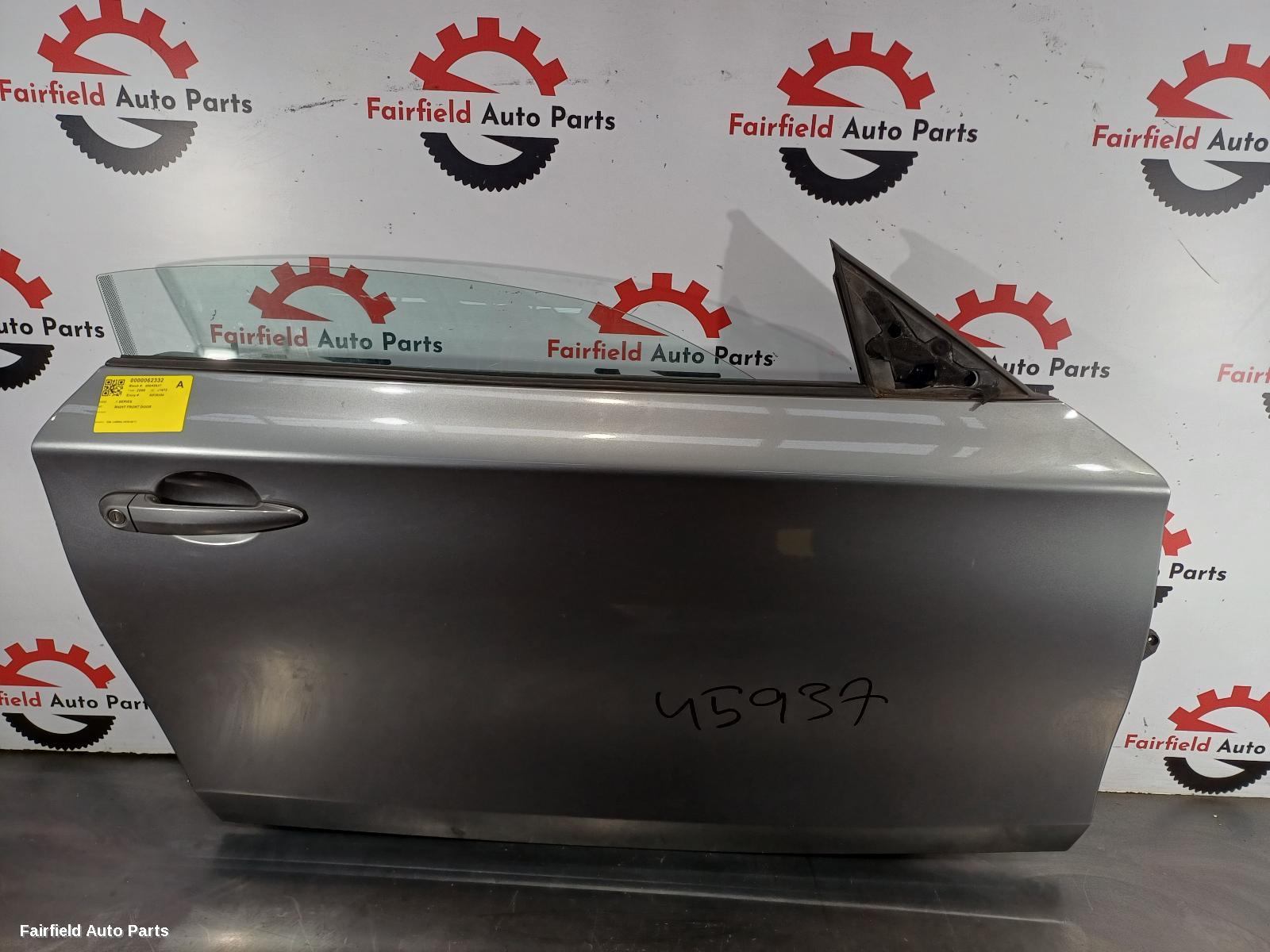 2008-2013 Bmw 1 Series Right Front Door