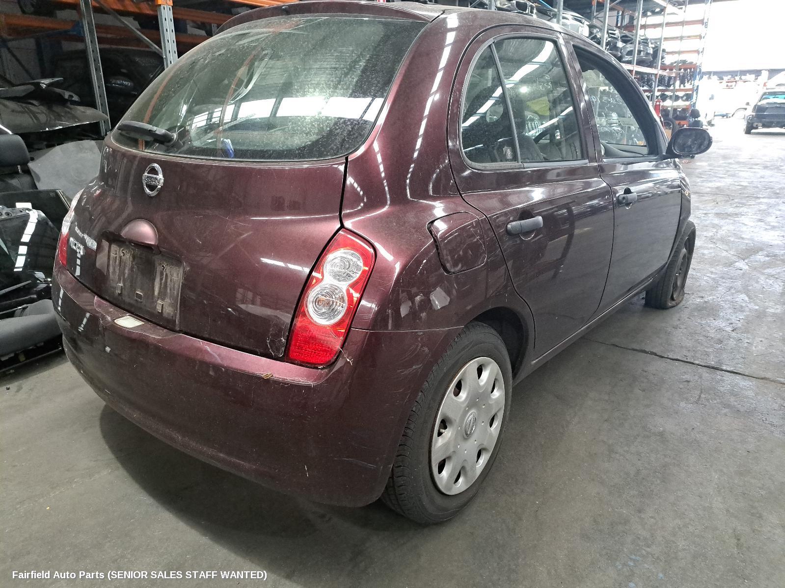 2010 Nissan Micra Left Headlamp