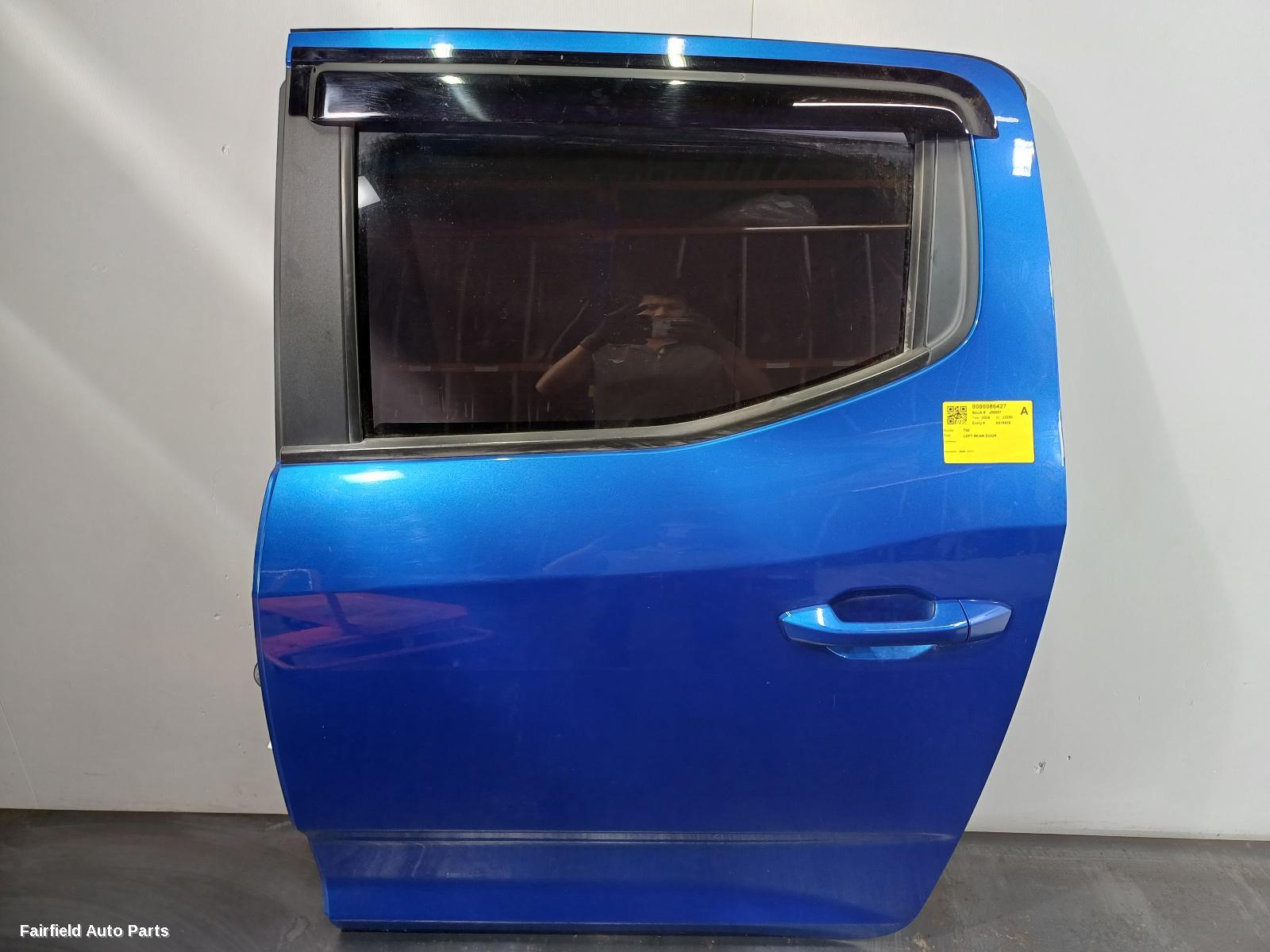 2017-2026 Ldv T60 Left Rear Door Sliding