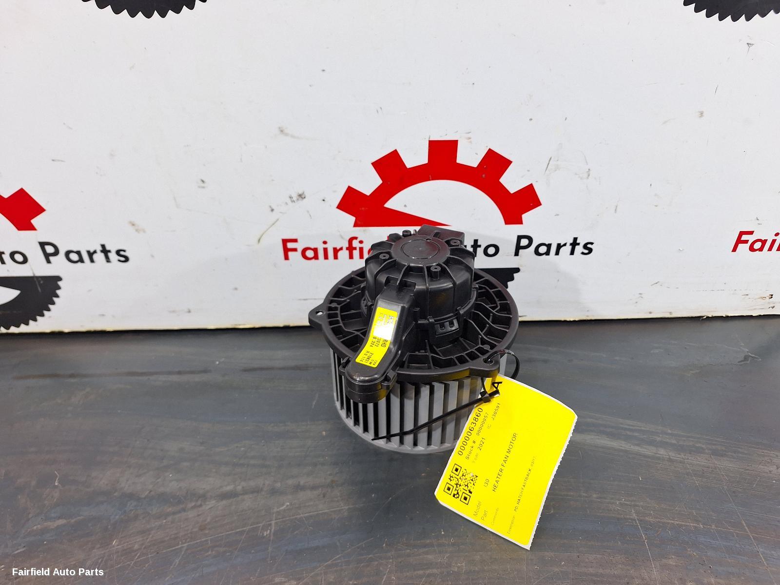 2017-2026 Hyundai I30 Heater Fan Motor