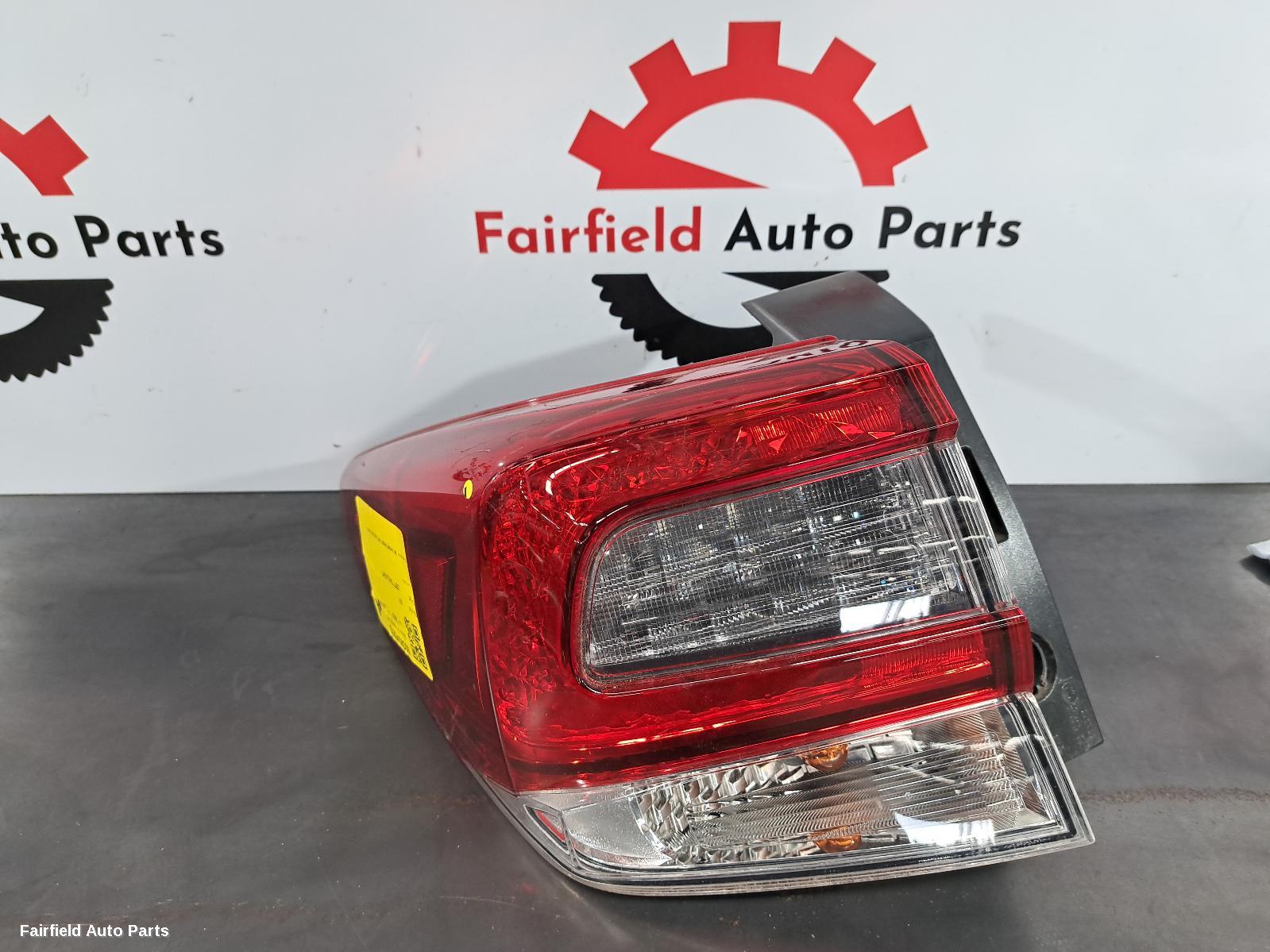 2020 Subaru Xv Left Taillight