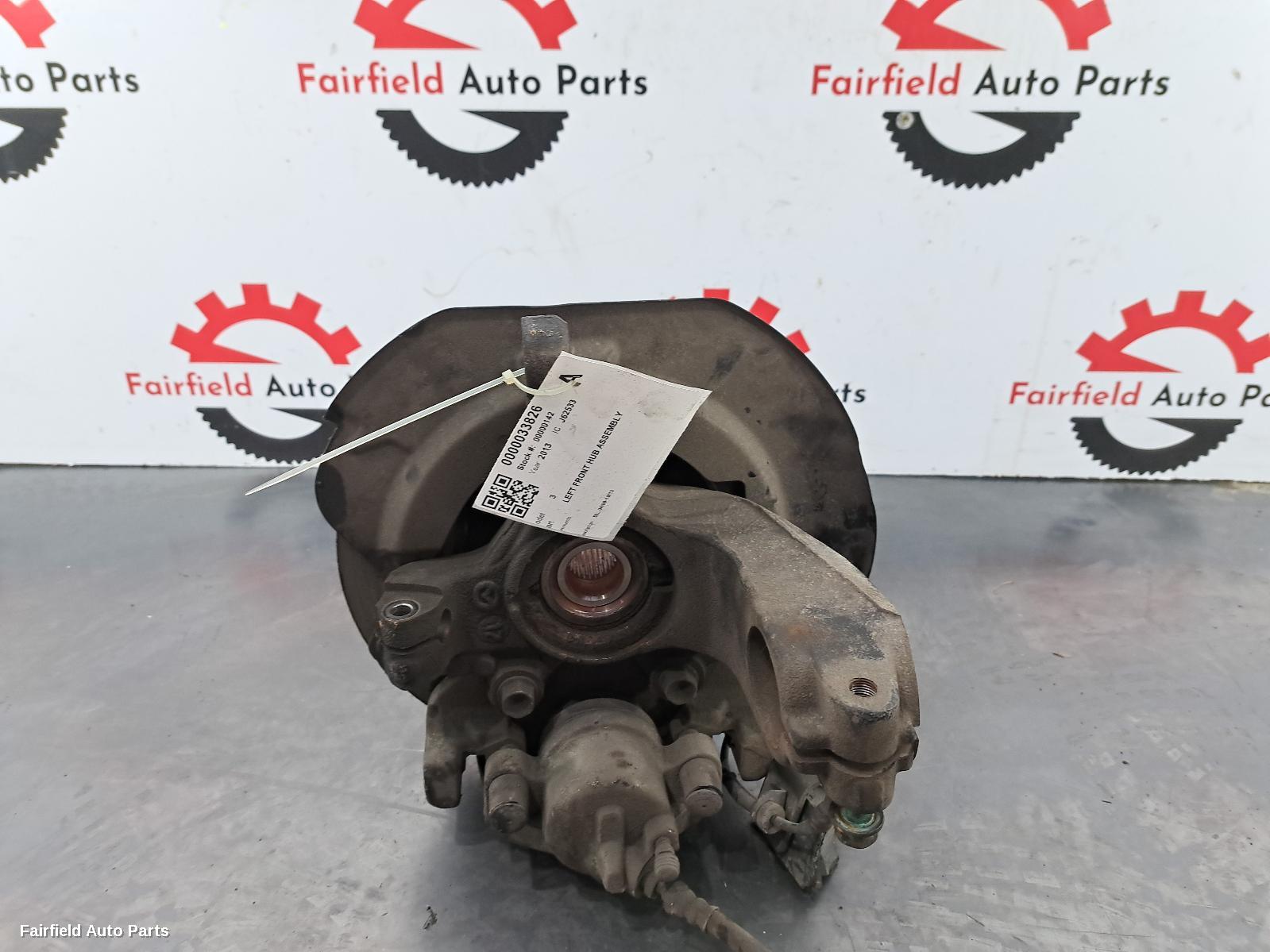 2013 Mazda 3 Left Front Hub Assembly