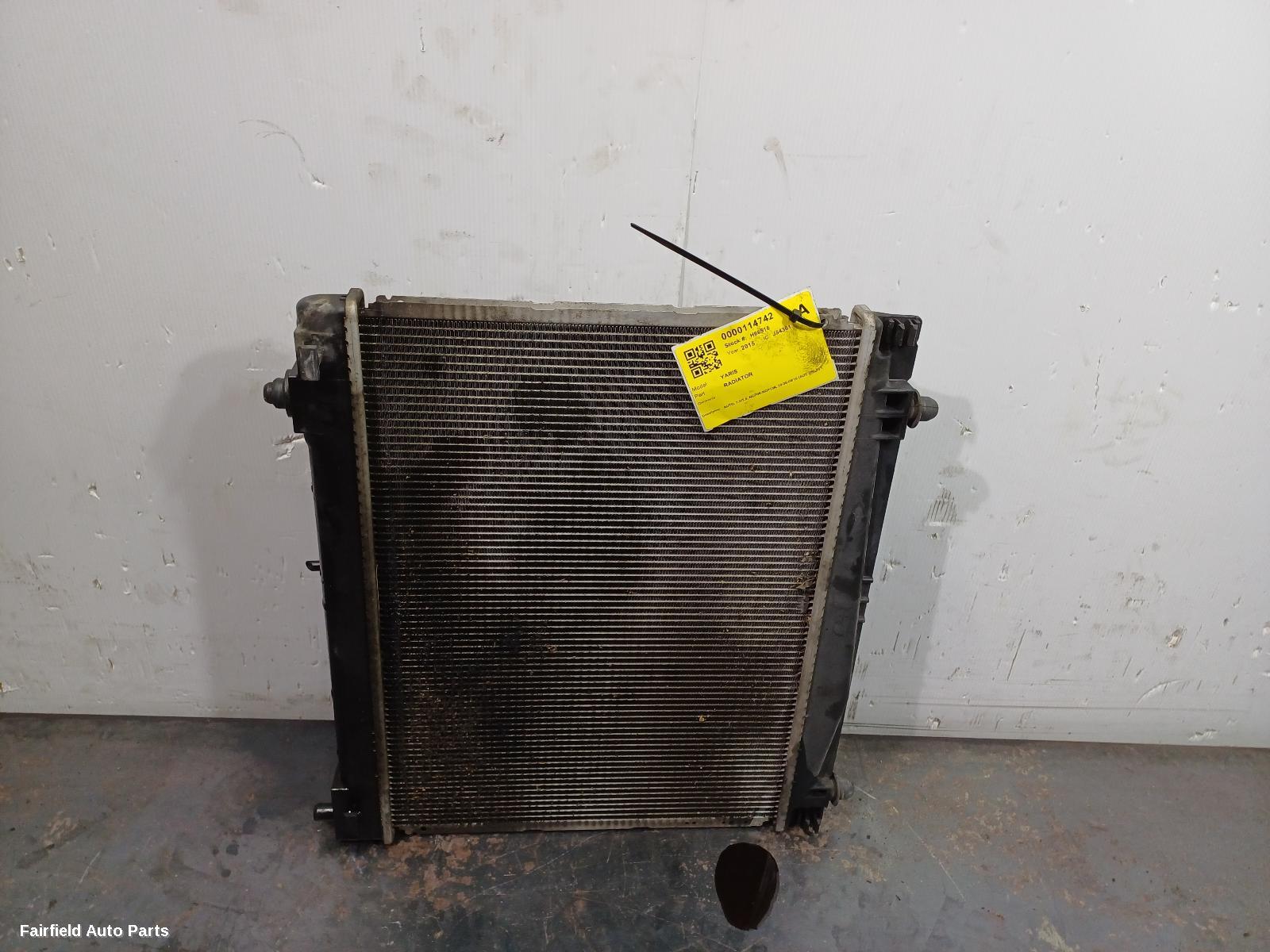 2005-2016 Toyota Yaris Radiator