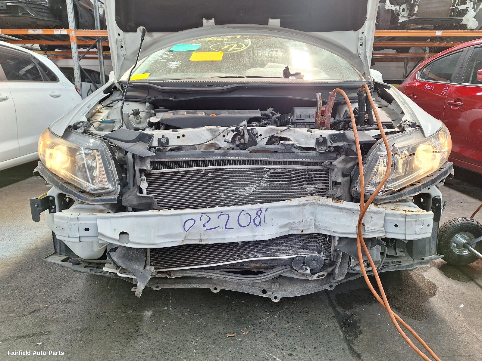 2012 Honda Civic Left Front Door Window