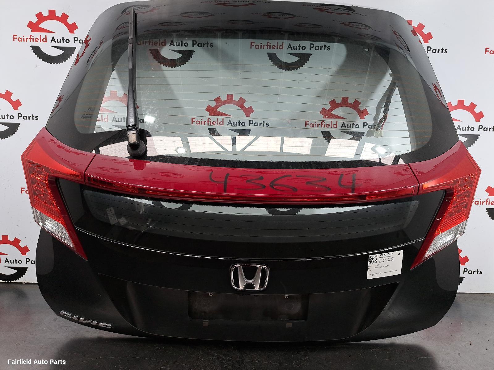 2013 Honda Civic Bootlid Tailgate
