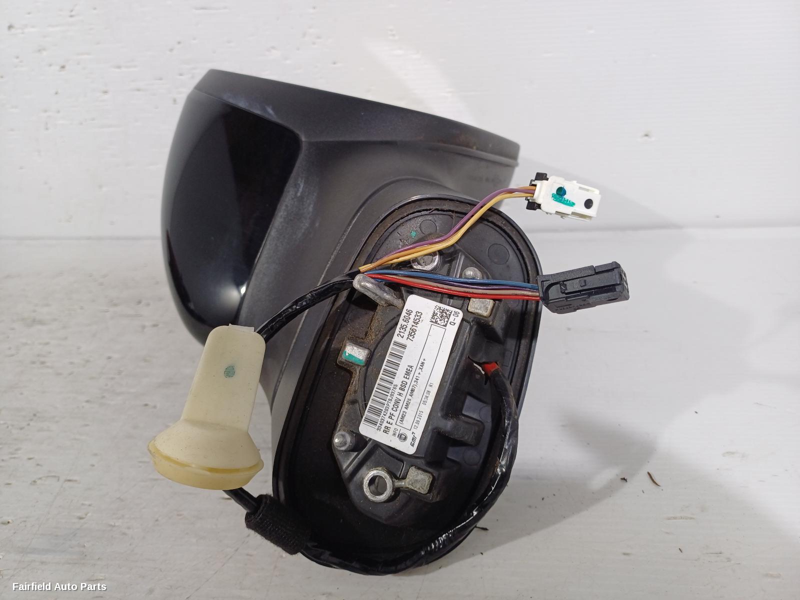 2015-2021 Fiat 500x Right Door Mirror