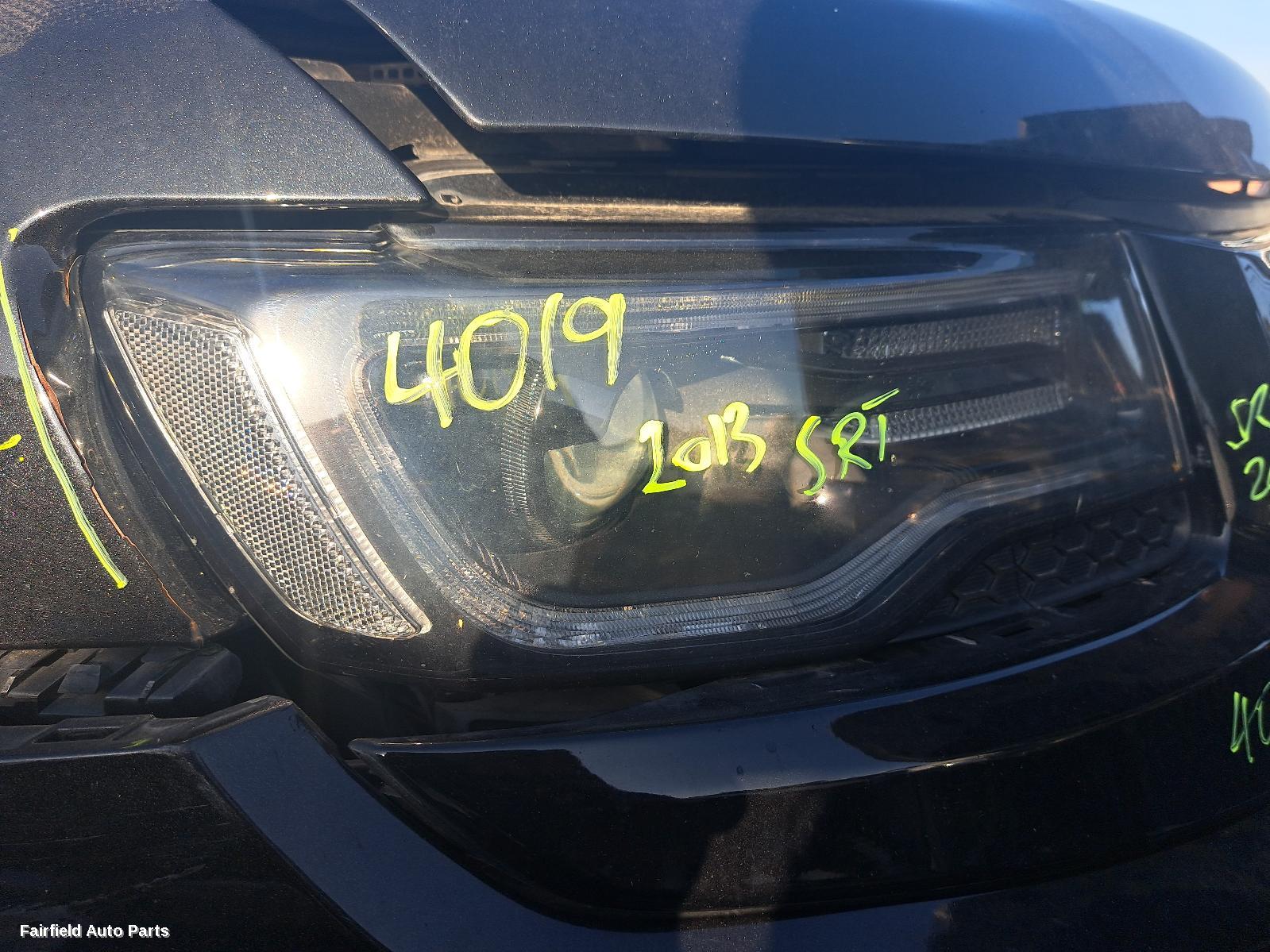 2013 Jeep Grandcherokee Left Headlamp