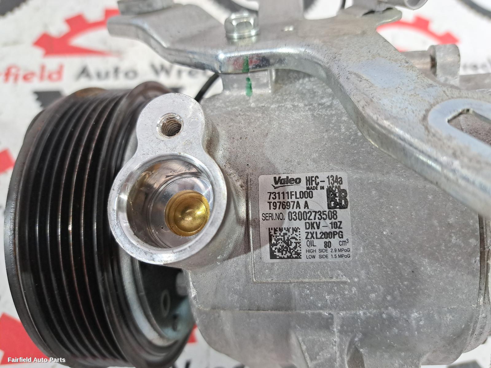 2020 Subaru Forester A C Compressor
