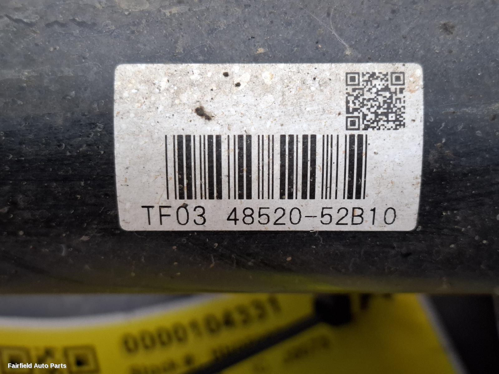 2017 Toyota Yaris Left Front Strut