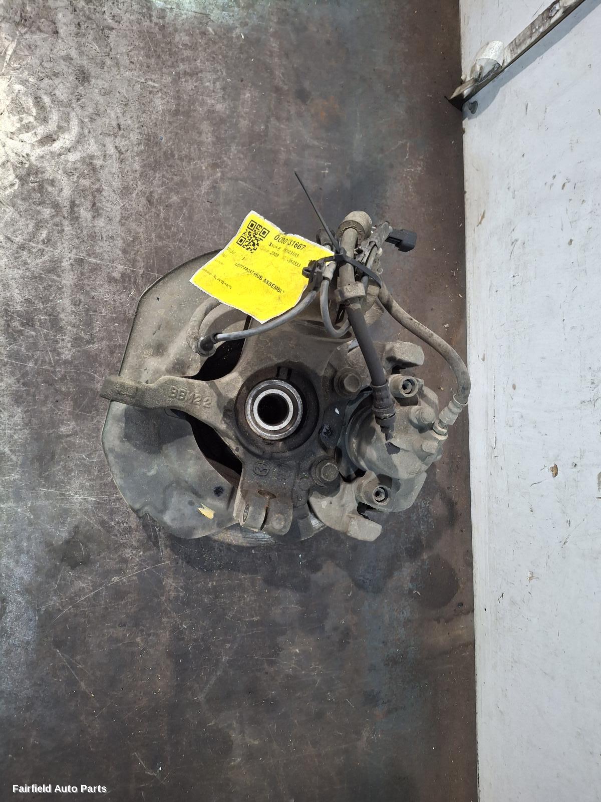 2009-2013 Mazda 3 Left Front Hub Assembly