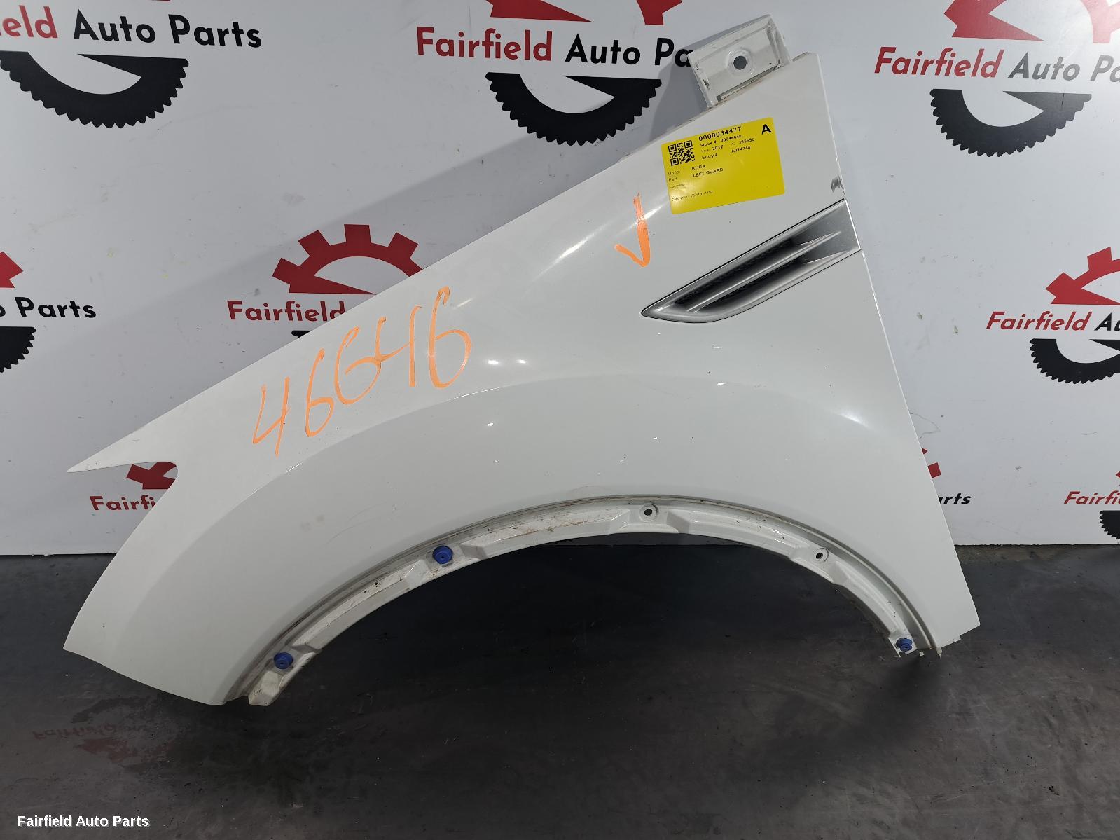 2011-2012 Ford Kuga Left Guard