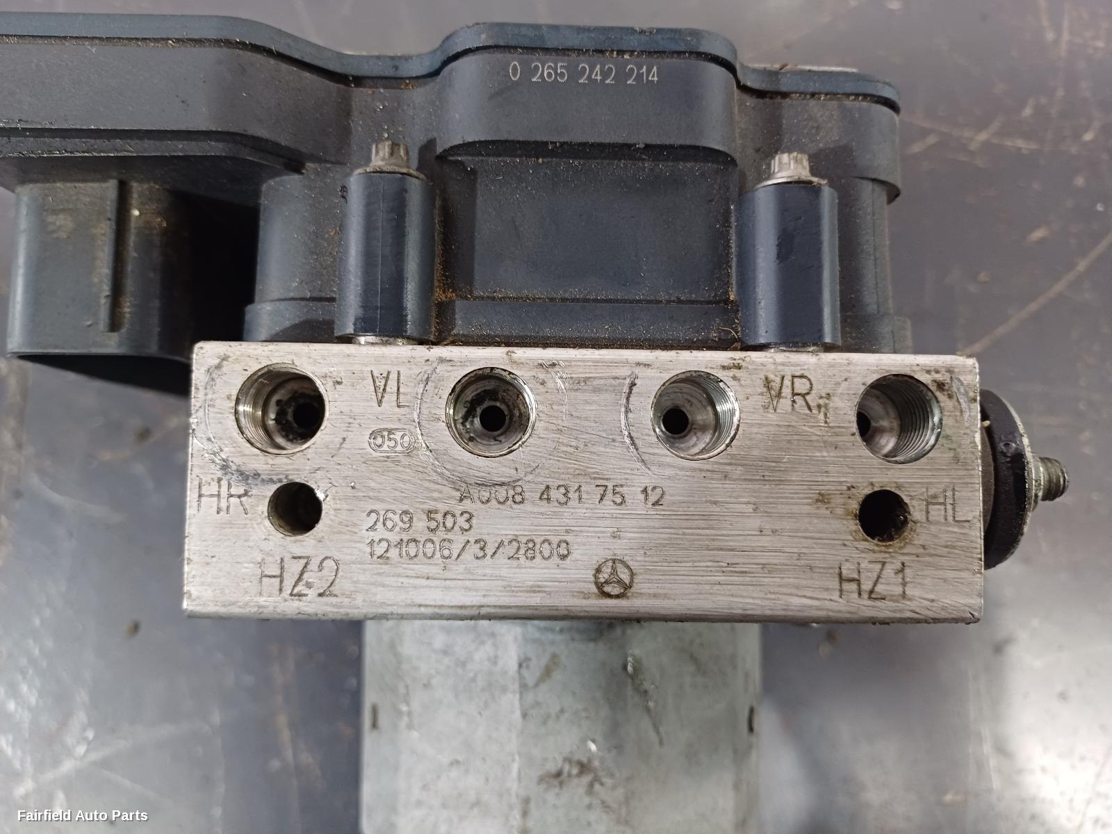 2011-2019 Mercedes B Class Abs Pump Modulator