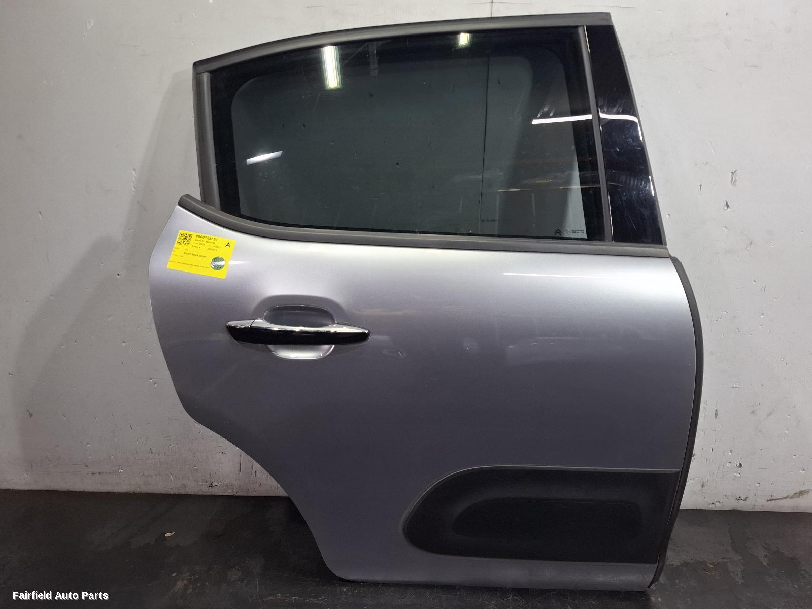 2017-2024 Citroen C3 Right Rear Door Sliding