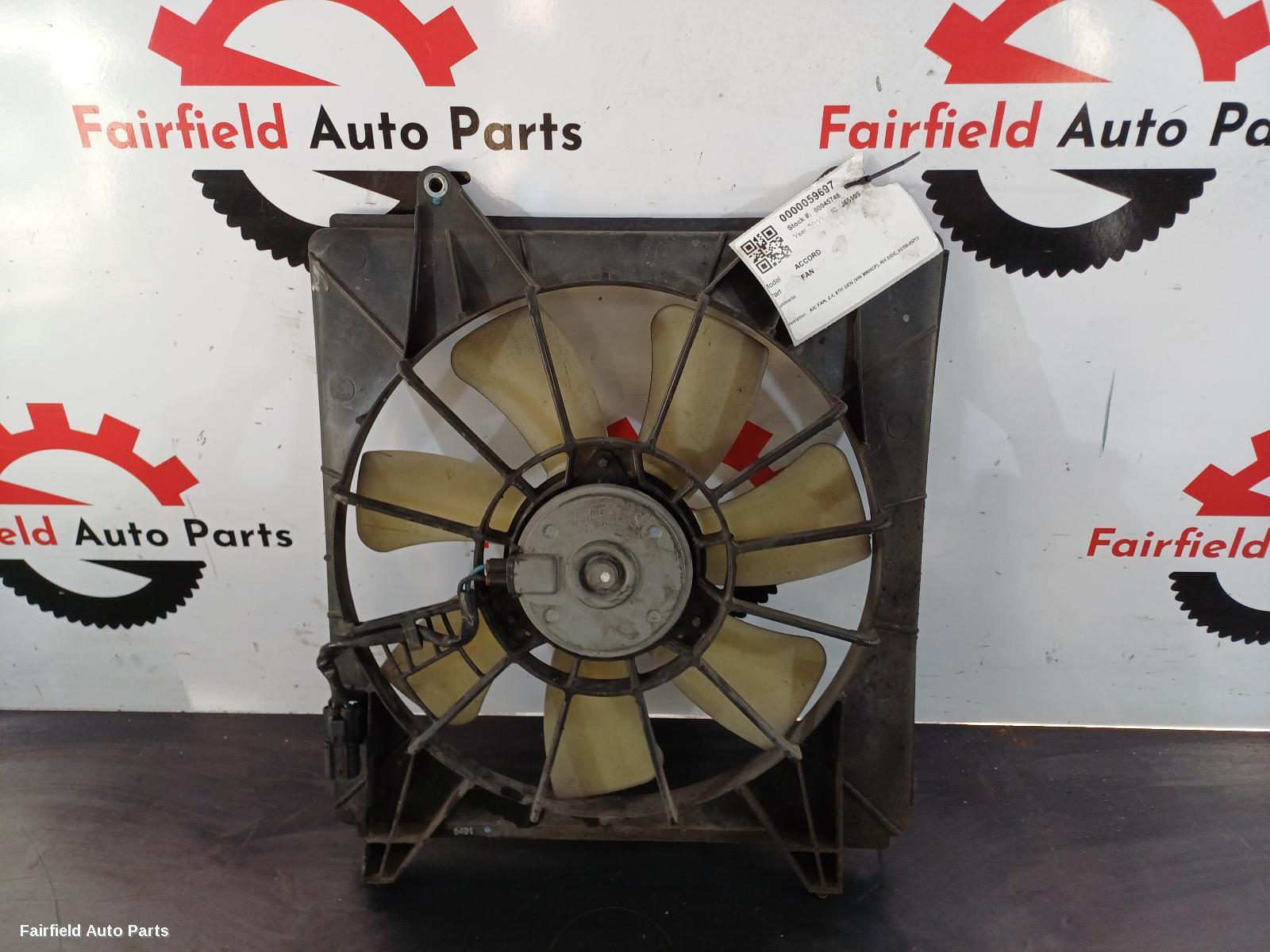 2008-2013 Honda Accord Fan