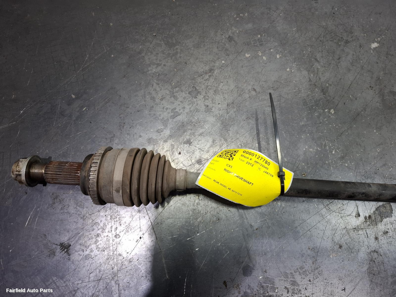 2012-2016 Mazda Cx5 Right Driveshaft