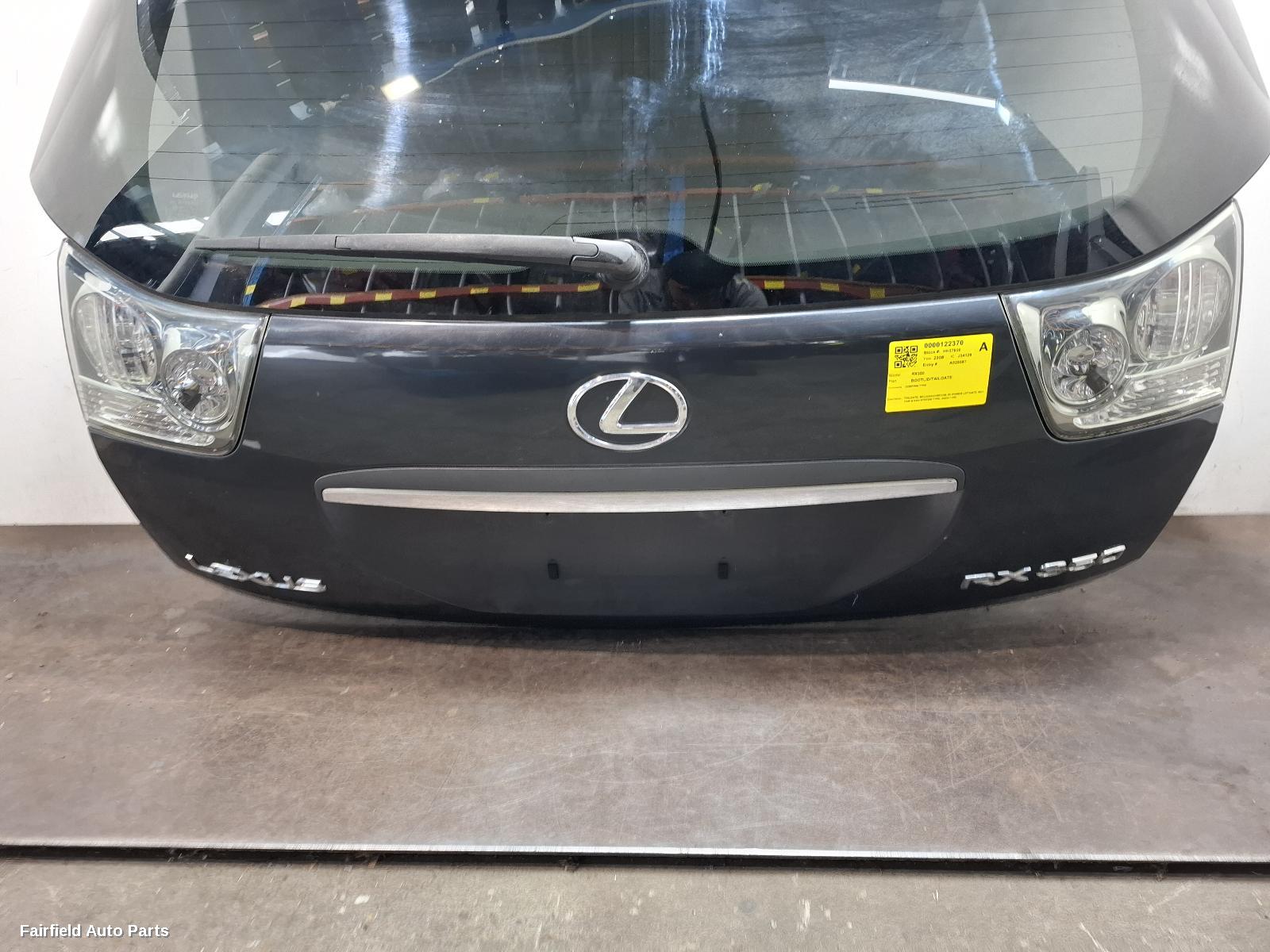2003-2008 Lexus Rx Series Bootlid Tailgate