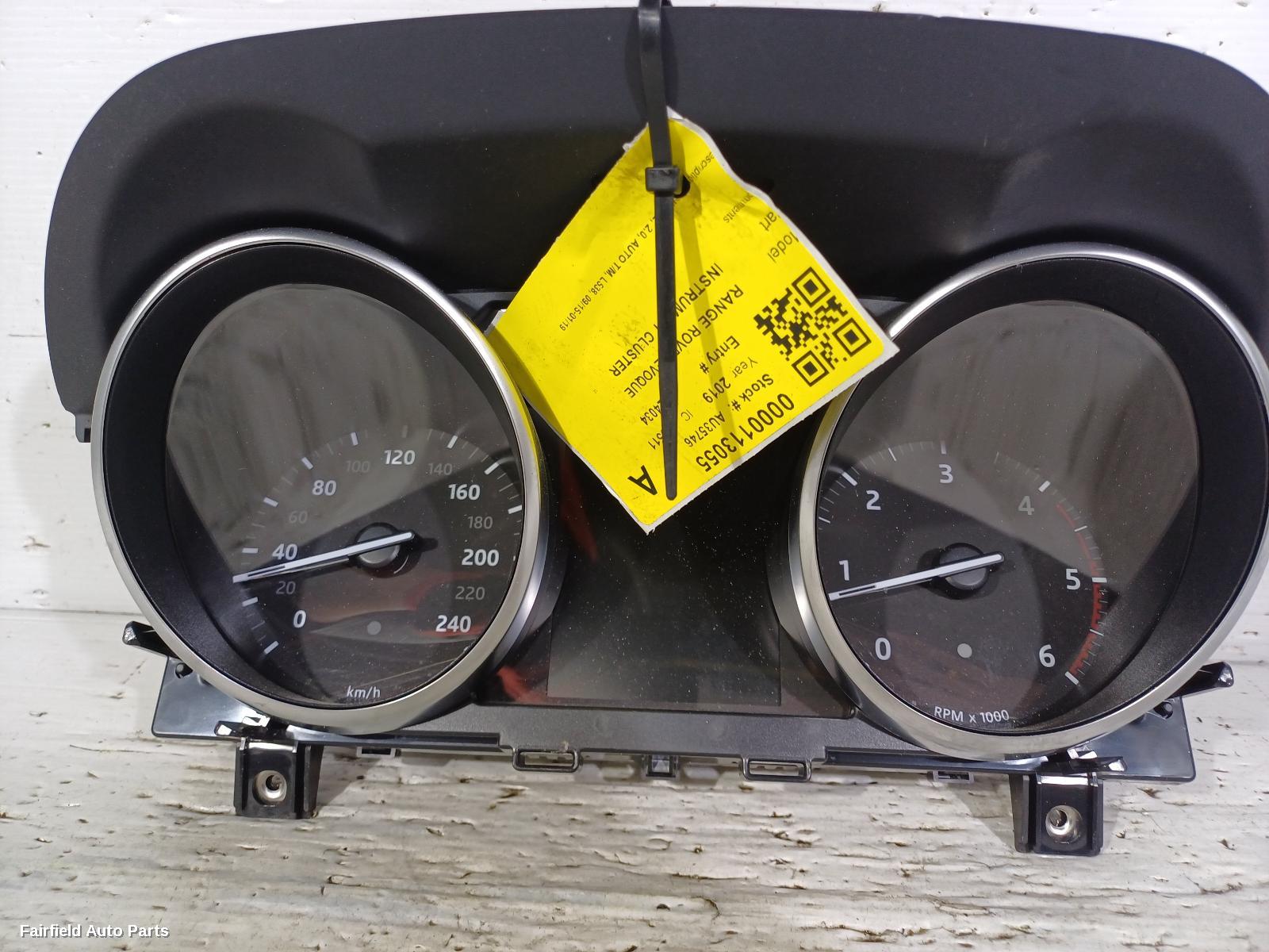 2015-2019 Land Rover Rangerover Evoque Instrument Cluster