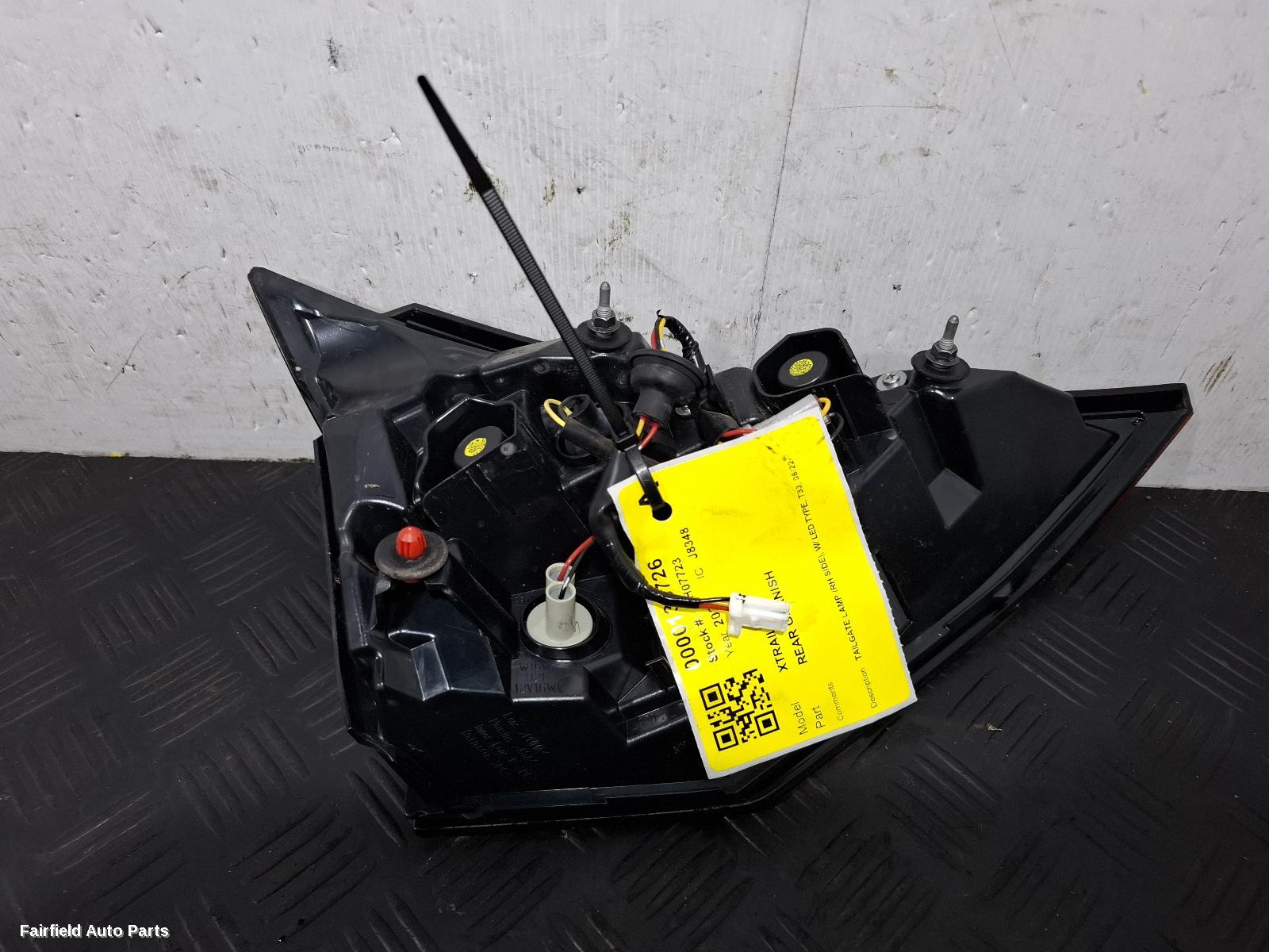 2022-2026 Nissan Xtrail Rear Garnish