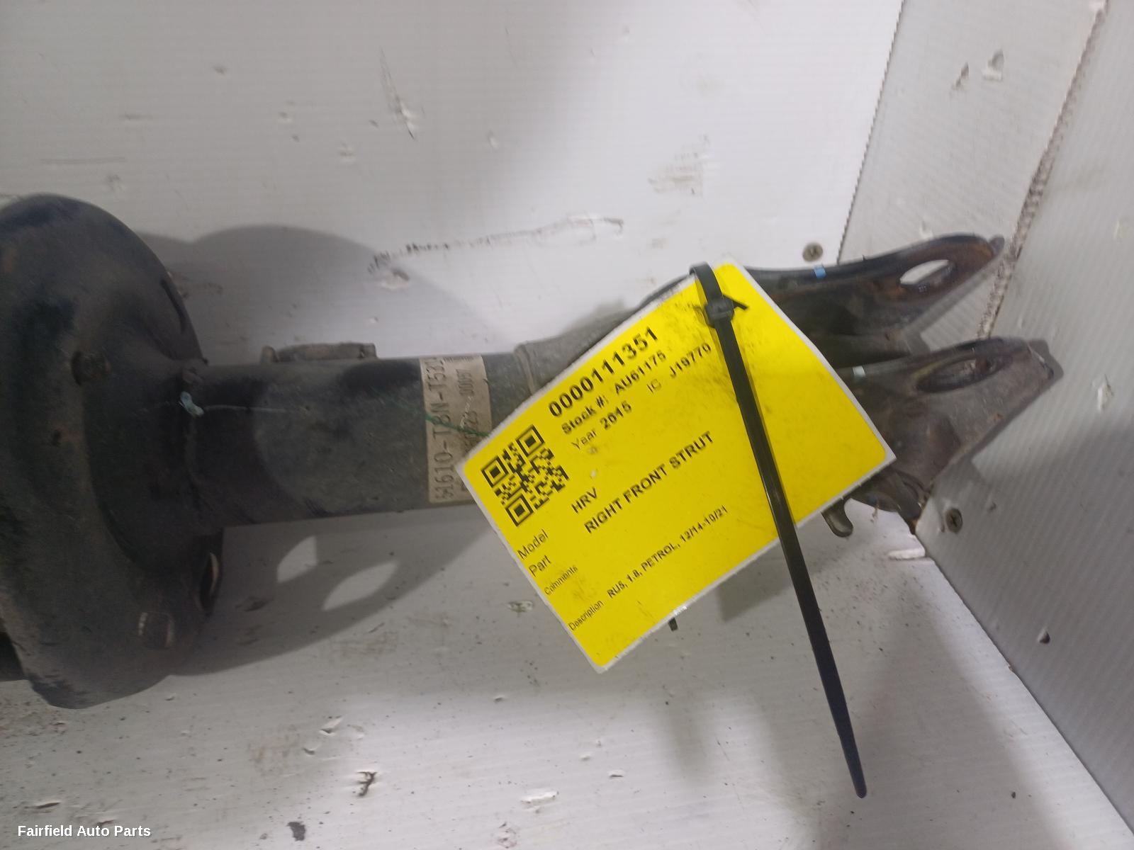 2014-2021 Honda Hrv Right Front Strut